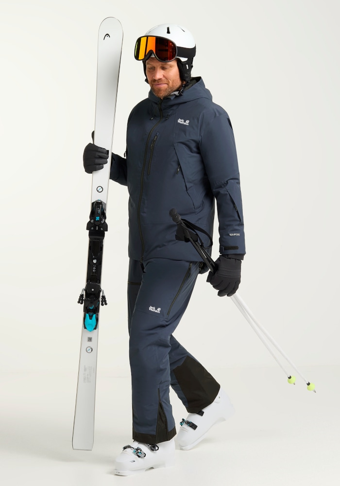 Jack Wolfskin Skihandschuhe »INS SKI GLOVE« für Alpinski, aus Polyester, in Größen von XS bis XL