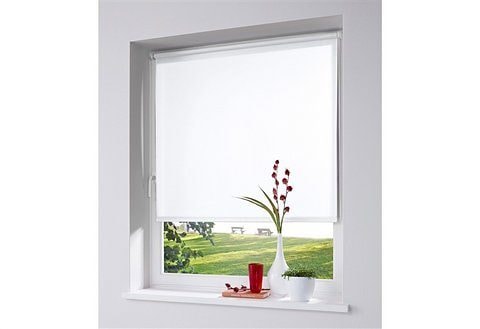 my home Seitenzugrollo »Themse-Uni« Lichtschutz Sichtschutz ohne Bohren freihängend Bestseller mit 1500 4,5-Sterne-Bewertungen, Klemmträger Bestseller