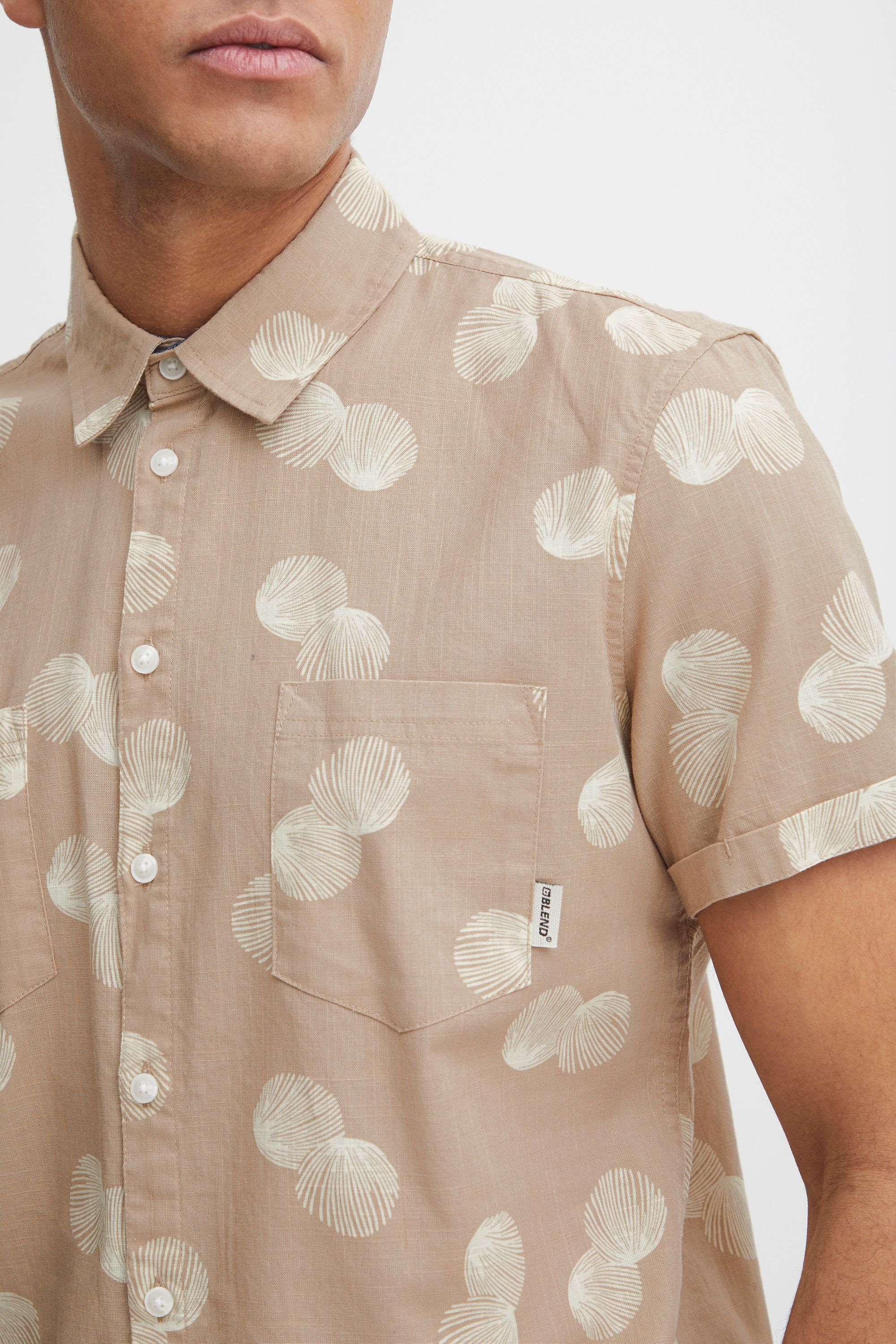 Blend Kurzarmshirt »Kurzarmhemd BHShirt«
