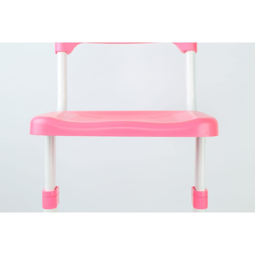Vipack Kinderschreibtisch »Comfortline«, (Set, mit Stuhl), Schülerschreibtsich, ergenomisch höhenverstellbar, mit Stauraumfach, in mehreren Farben