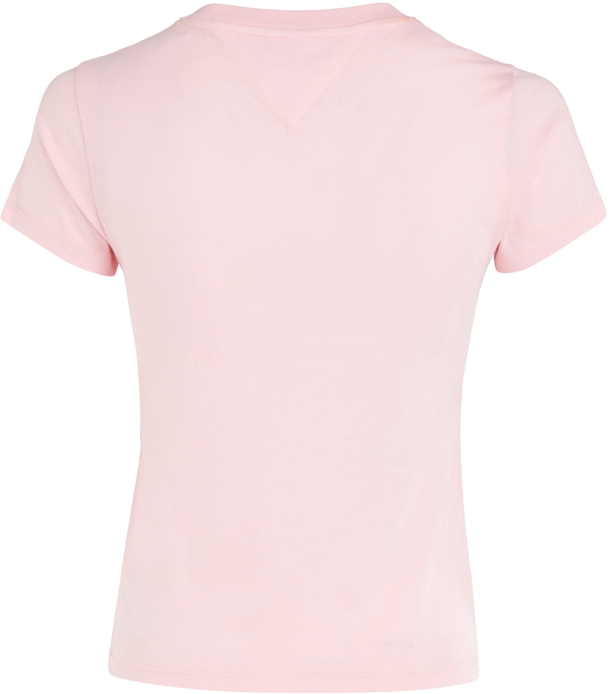Tommy Jeans Kurzarmshirt »TJW BBY ESSENTIAL LOGO 1 SS«, mit Tommy Jeans Label-Druck auf Brusthöhe