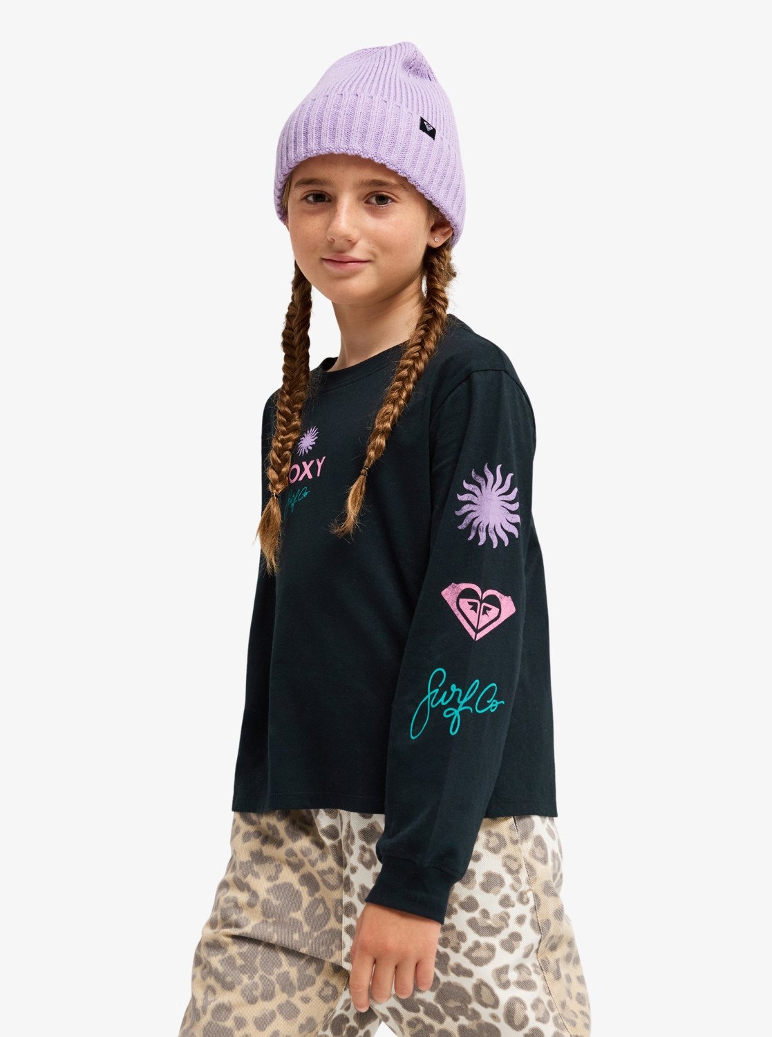 Roxy Sweatshirt »ORCHIDREGULAR LS«, aus Baumwolle, in den Größen 10, 12, 14 und 16
