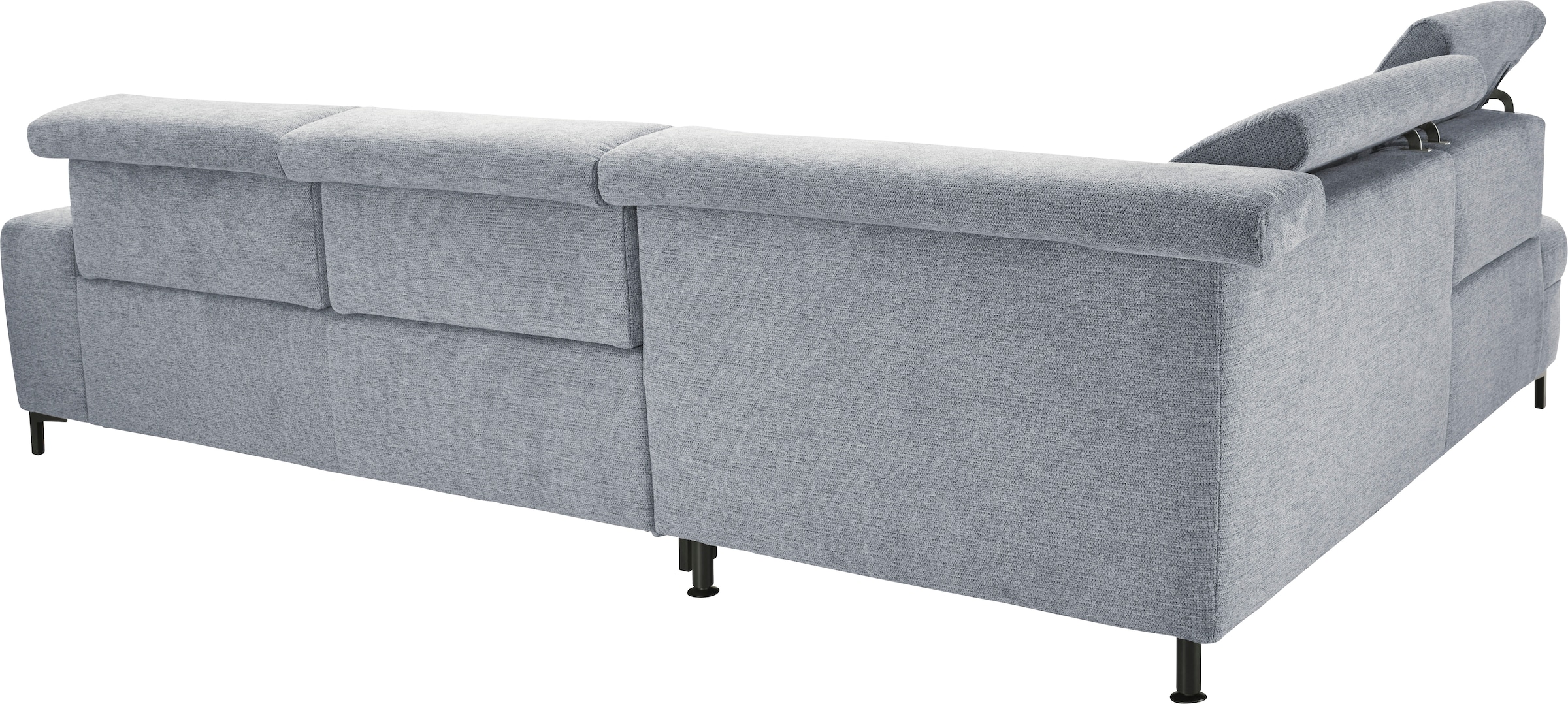 set one by Musterring Ecksofa »SO 3400 Sitzhöhe 47cm oder 49cm, Sitztiefe verstellbar, B/T 317/220 cm« Kaltschaumpolsterung, Flachgewebe, whlw. mit Funktionen, Sitzhöhe 47