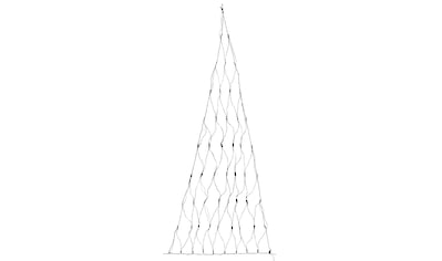 LED-Lichternetz »Varennes, Weihnachtsdeko aussen«, in Dreieckform, inkl. 3 Saugnäpfe...