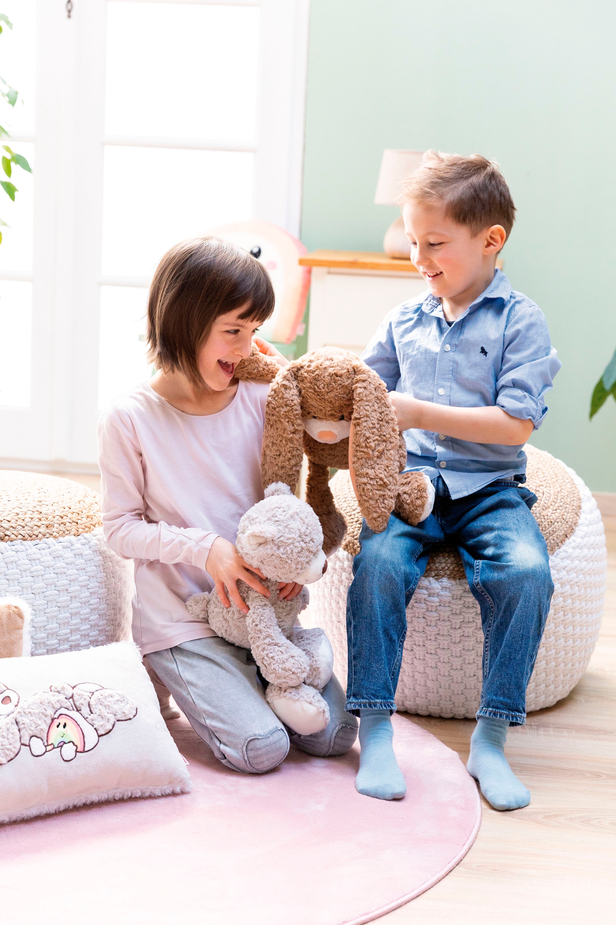 Nici Kuscheltier »Classic Bear, Bär Finni, 35 cm schlenkernd«, schlenkernd; enthält recyceltes Material
