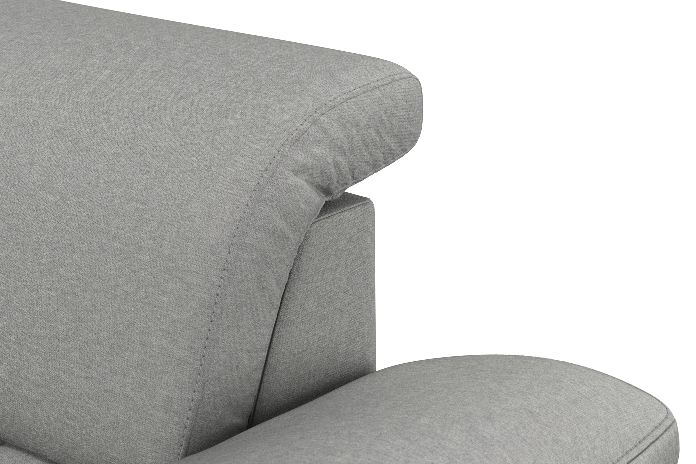 sit&more Ecksofa »Cool L-Form« wahlweise mit Kopfteilverstellung und Vorziehsitz, motorisch