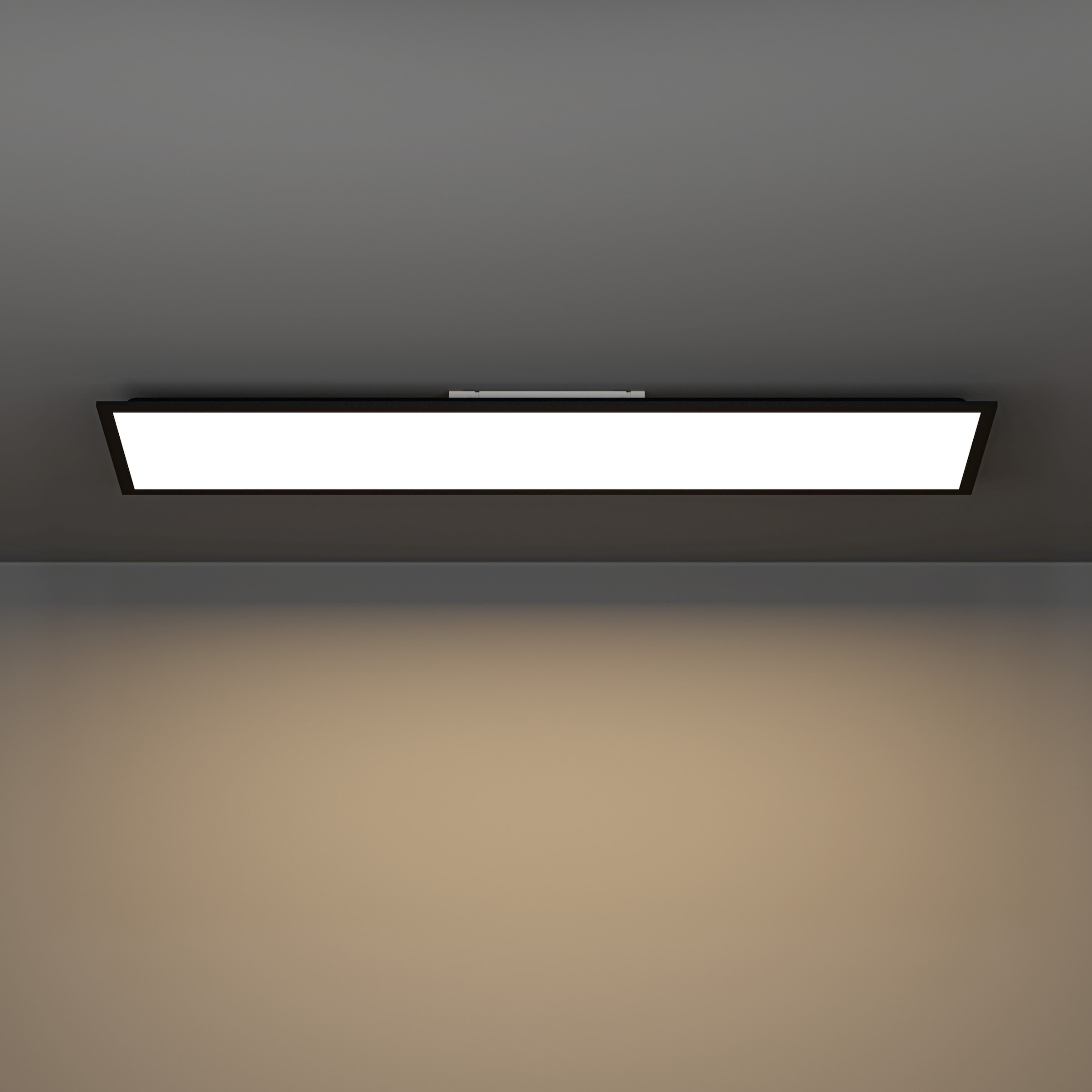 EGLO LED Deckenleuchte »MORADILLO-Z Deckenlampe - Stahl - LED - 28W - IP20« LED-Modul 1 Stk. Kaltweiß | Neutralweiß | RGB | Warmweiß Wohzimmerlampe, Esszimmerlampe, Schlafzimmer, L119,5 x B14,5 x H6,1 cm