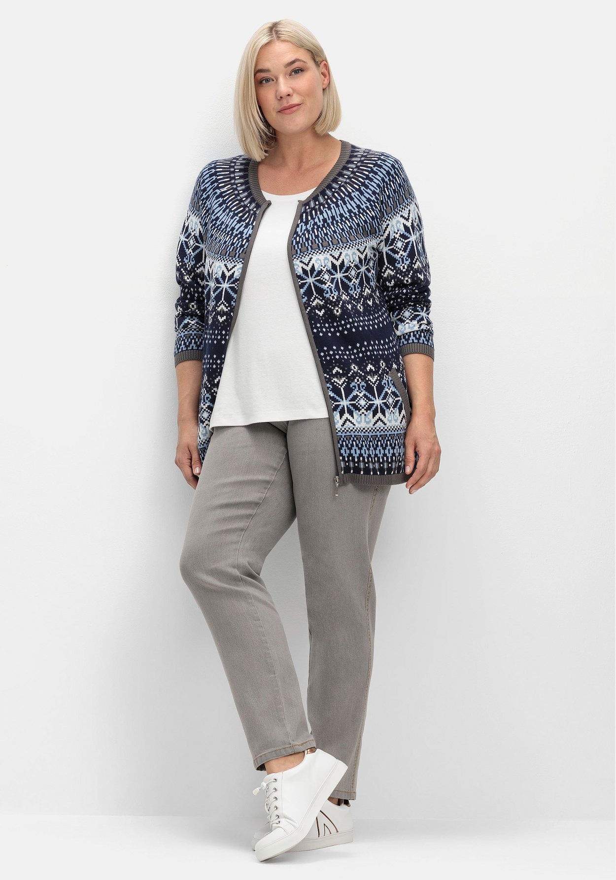 Sheego Jeansjeggings »Schmale Jeans mit Stretchbund, in schmaler Beinform«