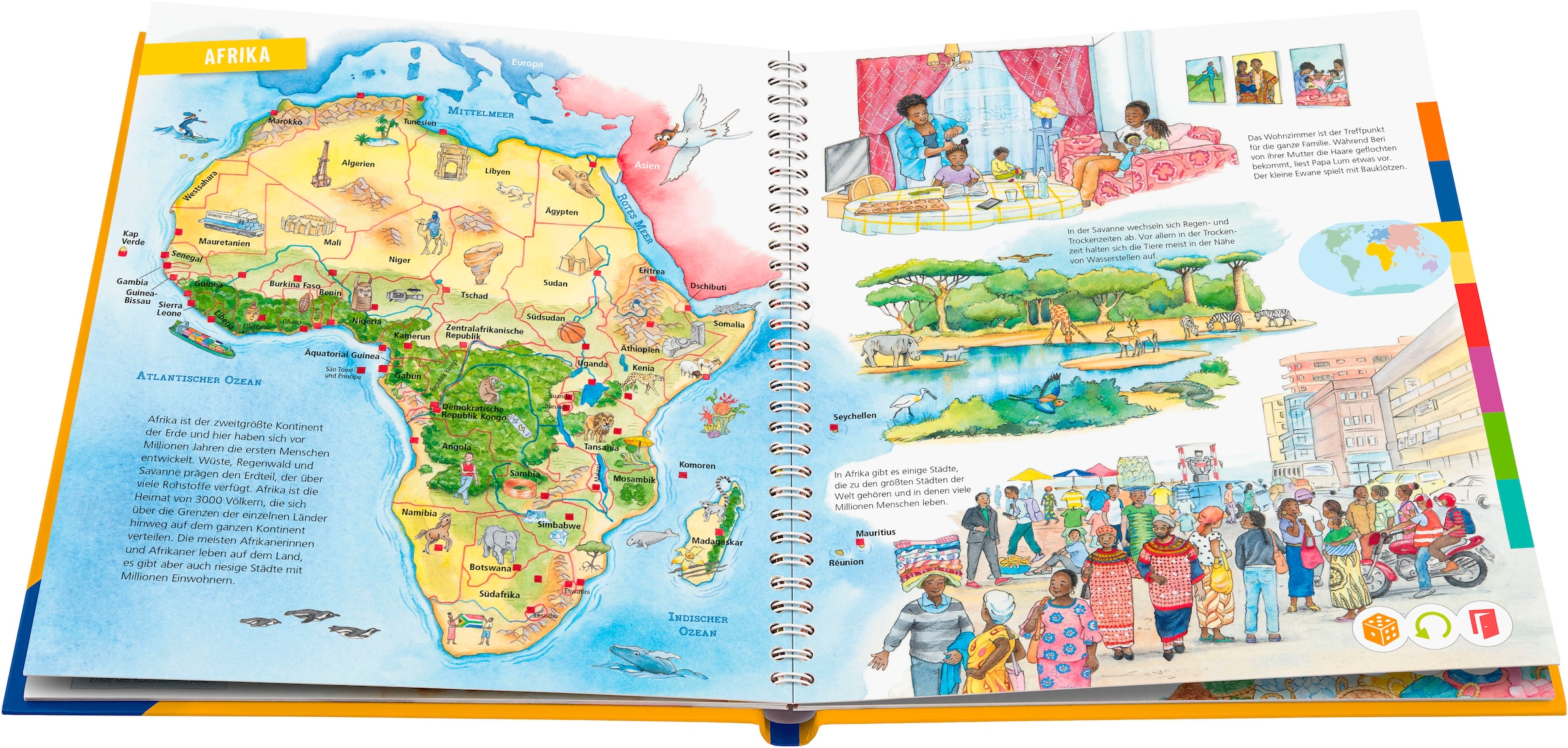 Ravensburger Buch »tiptoi® Weltatlas«