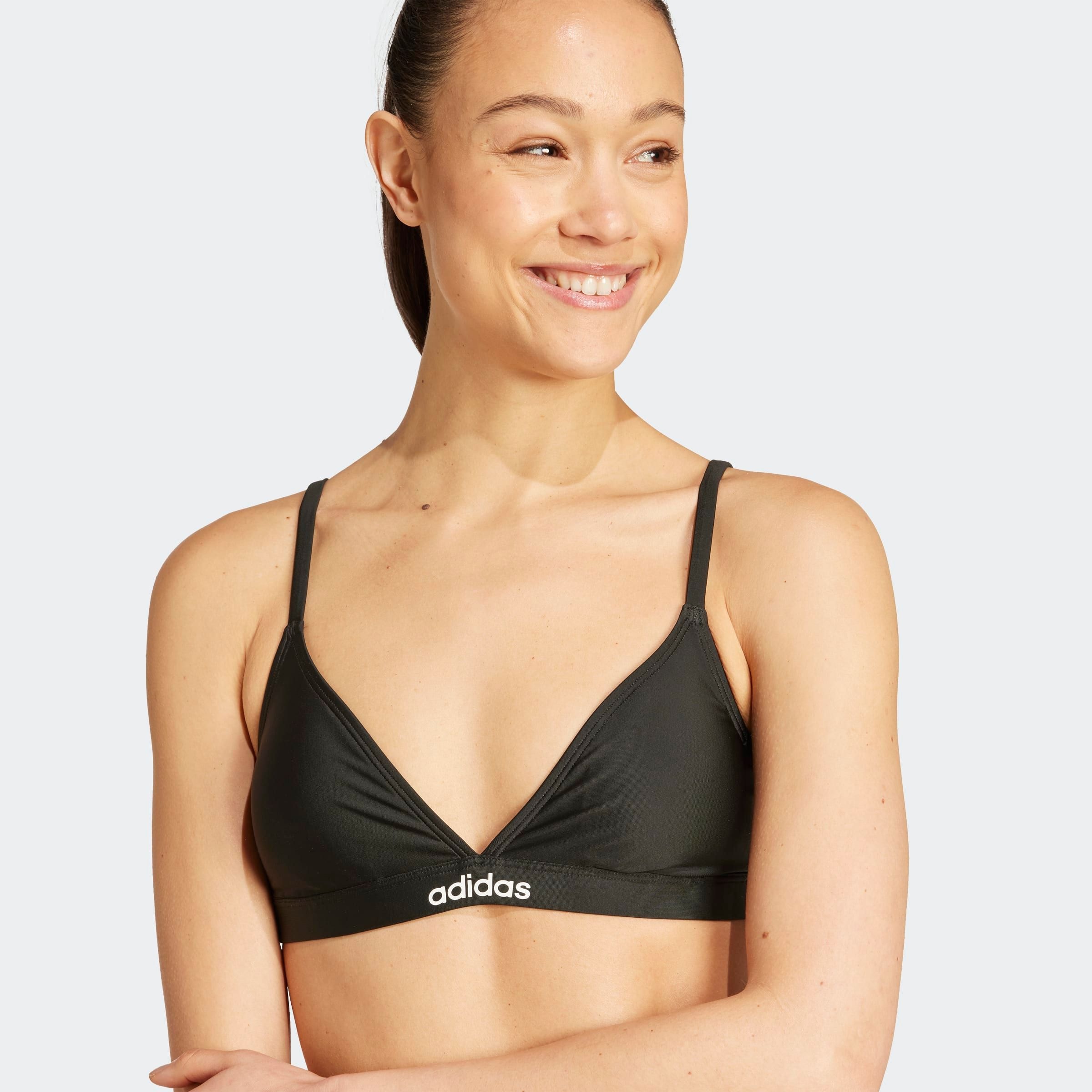 adidas Performance Bustier-Bikini »ESS TRI BK S« mit herausnehmbarem Polster, 2-Wege-verstellbare Rückenträger