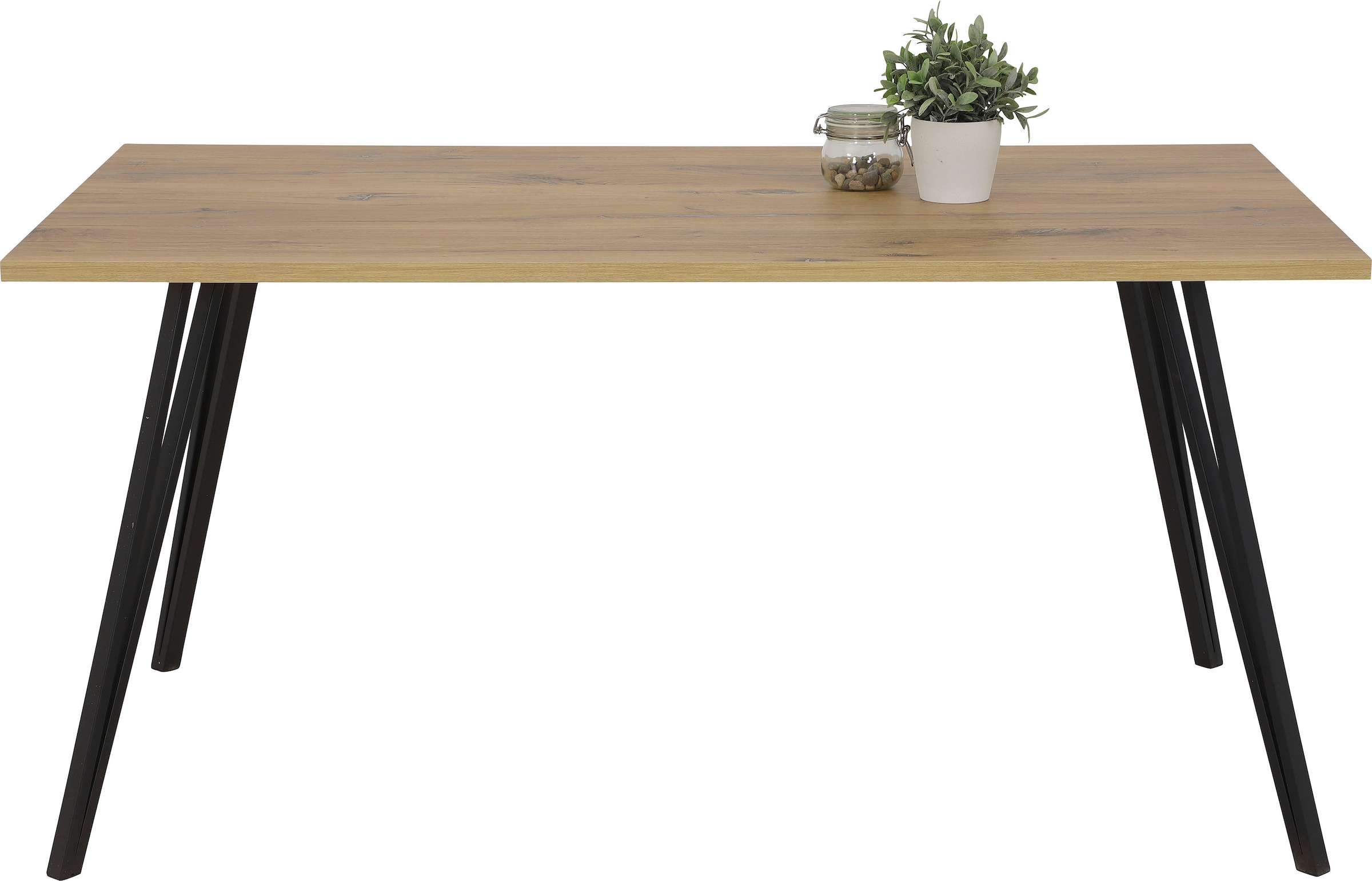 HELA Esstisch, Verschiedene Dekore, 160cm
