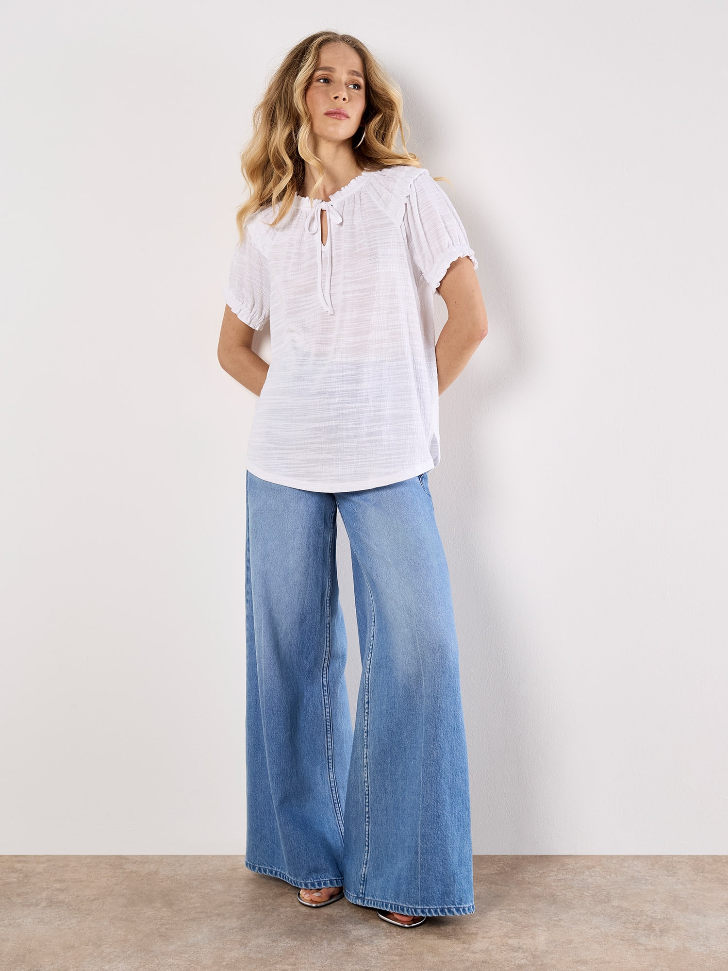 Apricot Shirttop »Top« mit Rüschendetail