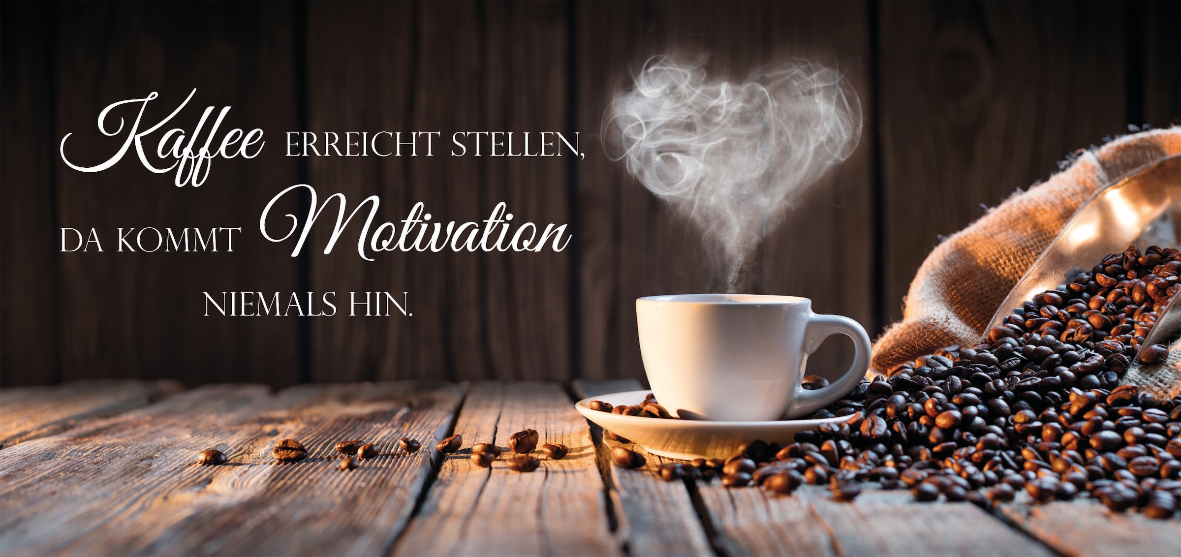 Leinwandbild »Kaffee«, (1 St.)