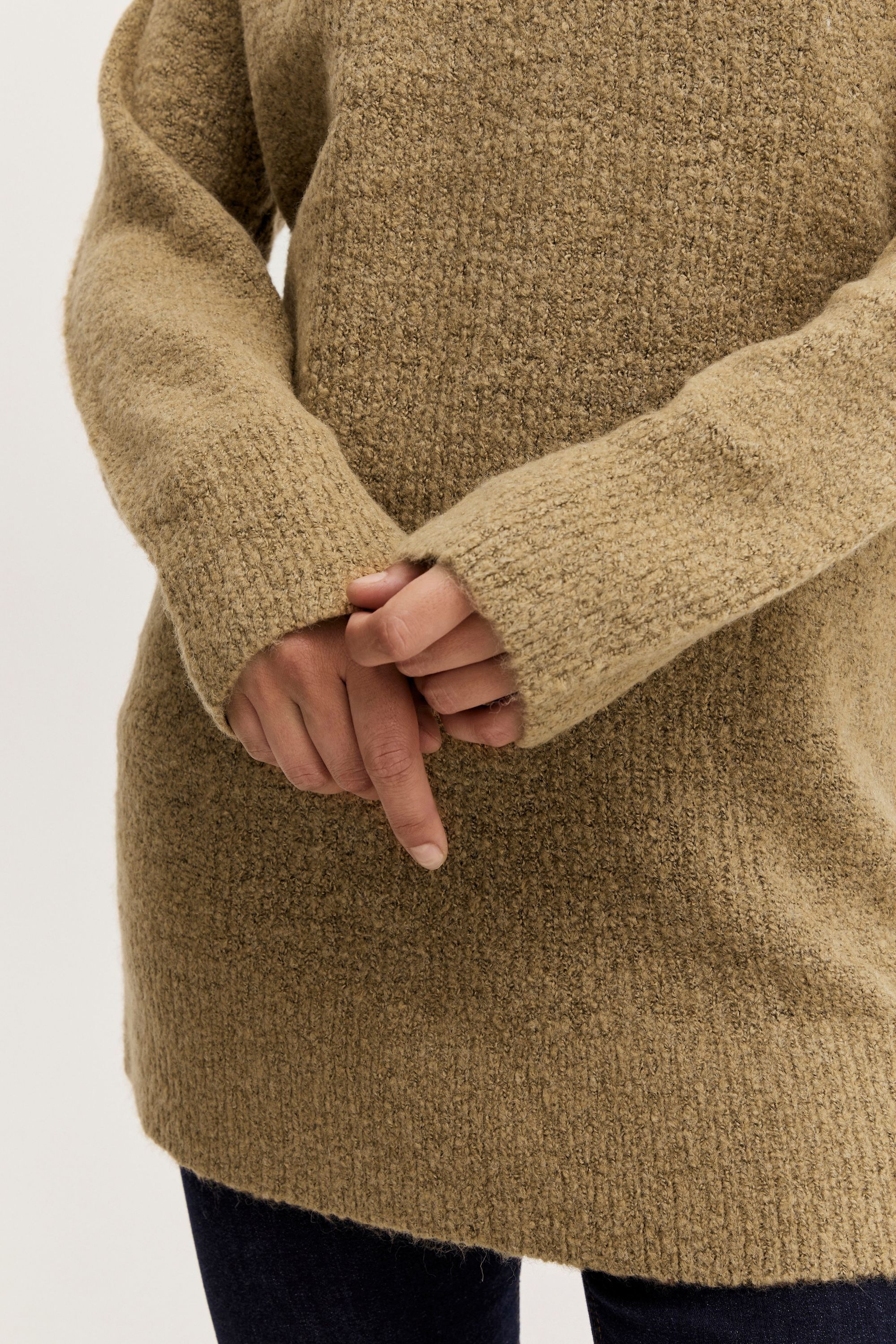 b.young Strickfleece-Pullover »Strickpullover BYMirelle«