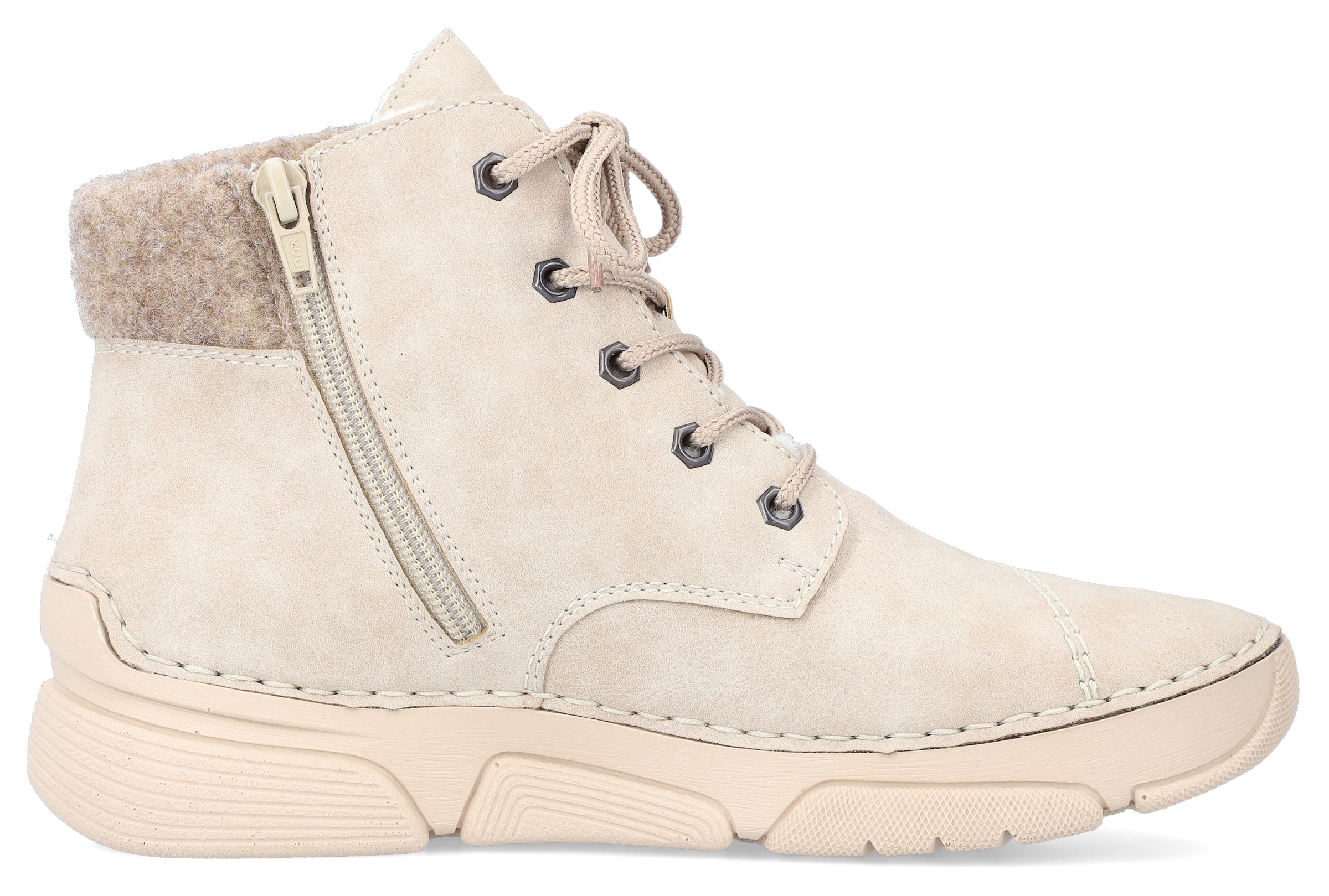 Rieker Winterboots  mit weichem Filzrand