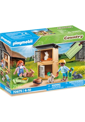 Playmobil® Konstruktions-Spielset »Geschenkset Kaninchenfütterung (70675), Country«,... kaufen