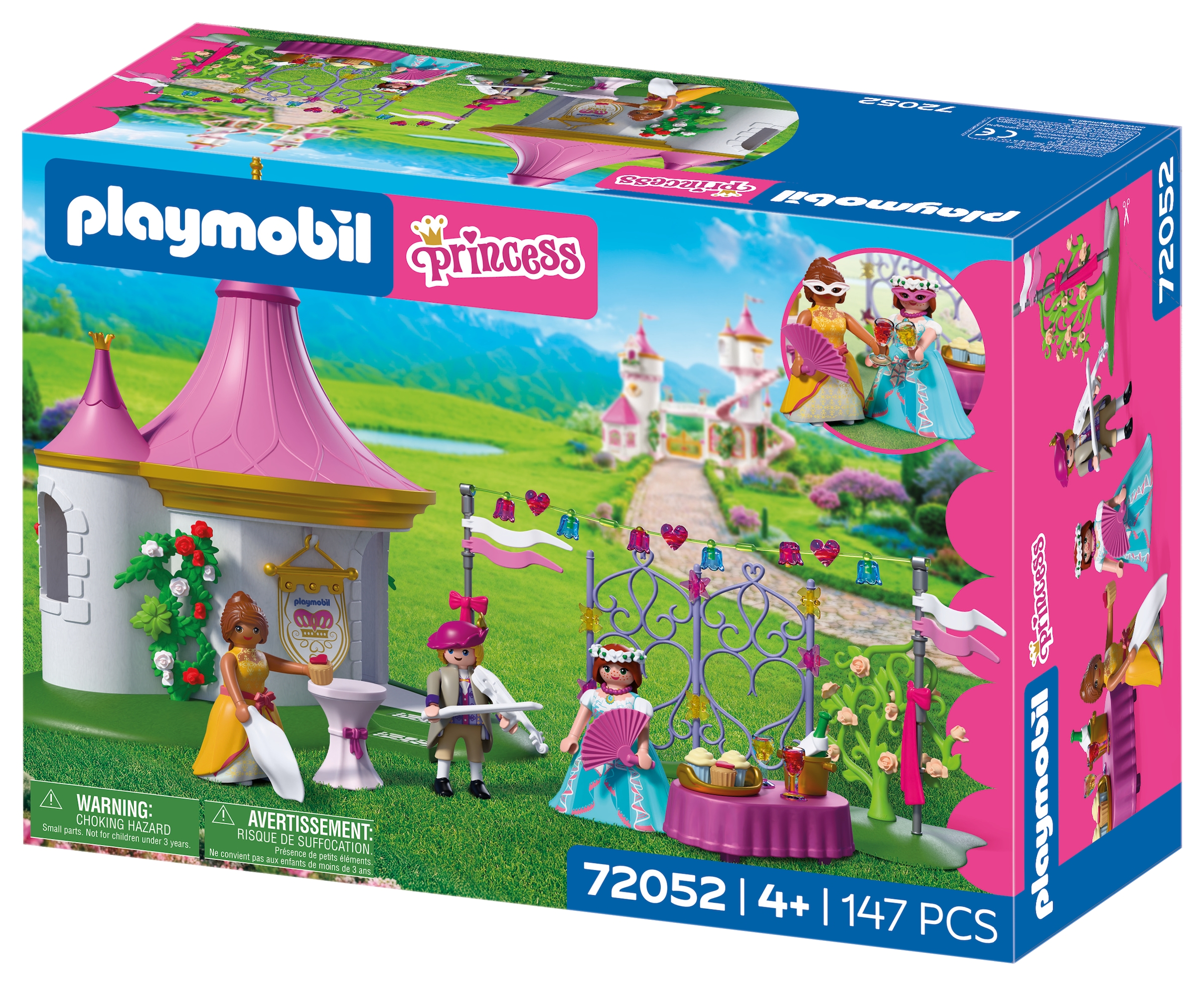 Playmobil® Konstruktions-Spielset »Maskenball im Pavillon (72052), Princess« Made in Europe