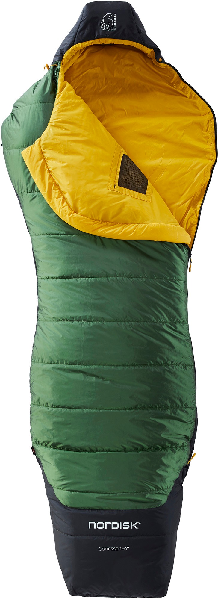 Nordisk Mumienschlafsack »Gormsson +4Â° Curve«, (2 tlg.)