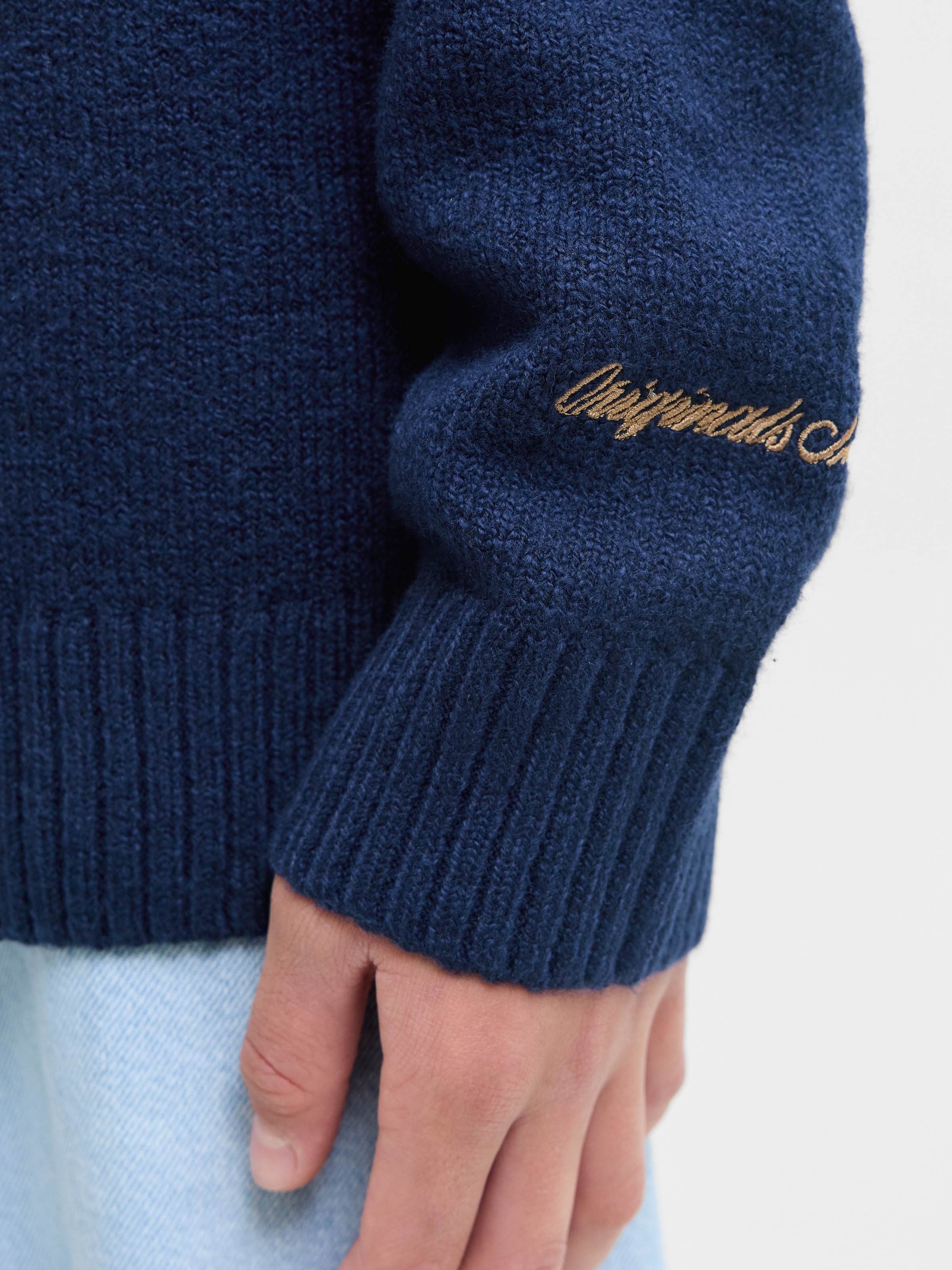 Jack & Jones Junior Rundhalspullover »JORNORREBRO KNIT CREW NECK JNR«