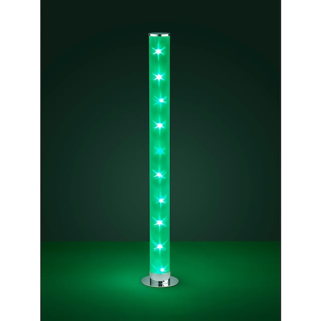 TRIO Leuchten LED Stehlampe »RICO«, 1 flammig-flammig, RGBW-Farbwechsler,  Memory Funktion über Fernbedienung, Fußschalter bestellen bei OTTO