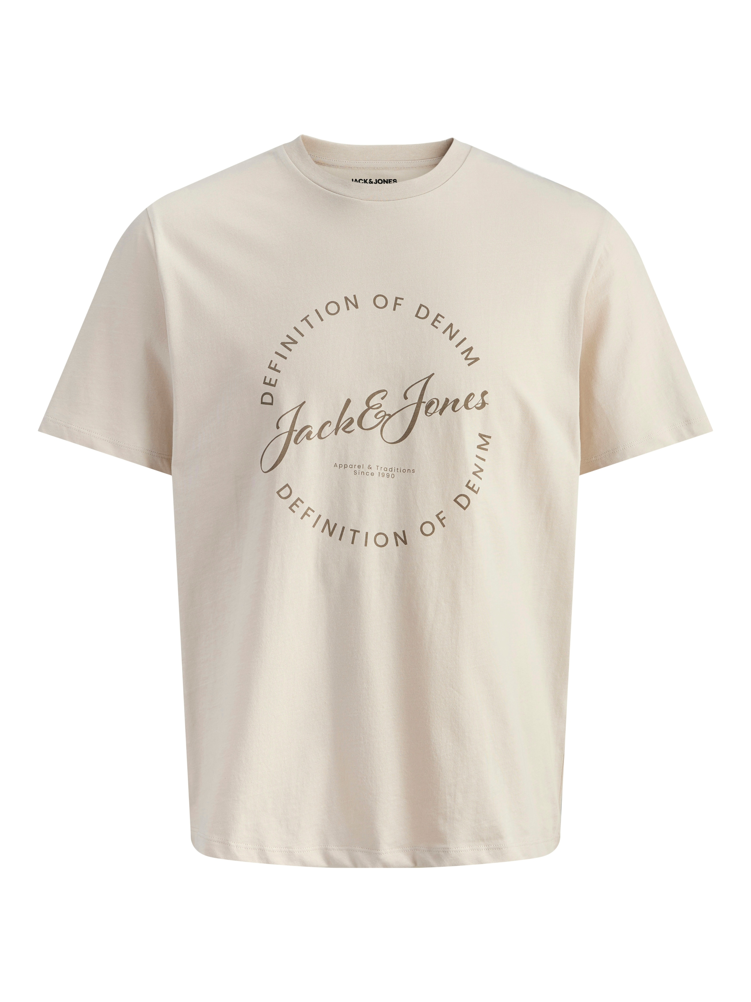 Jack & Jones PlusSize Rundhalsshirt »JJGRAYSON TEE SS CREW NECK PLS« Baumwolle, regular fit