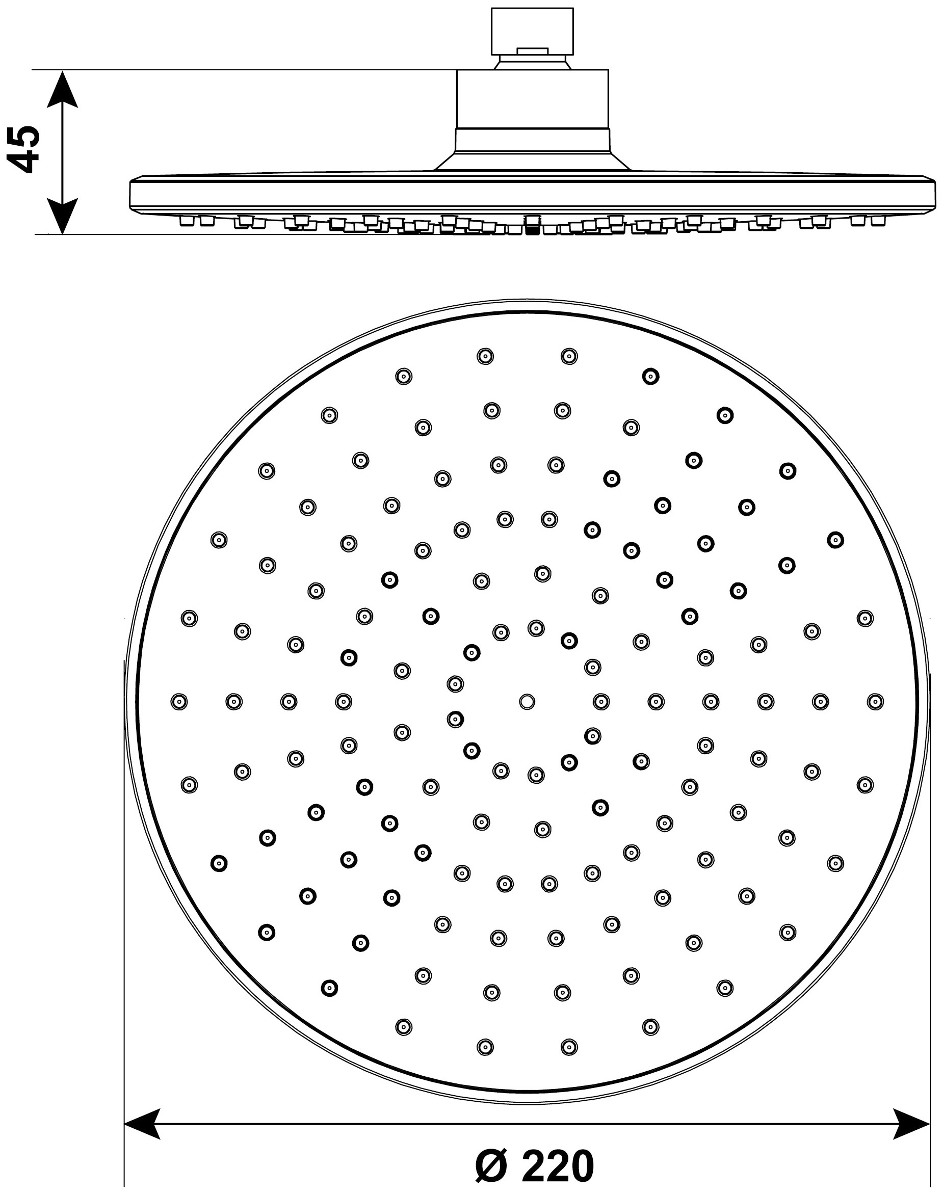 CORNAT Kopfbrause »ANTIDROP 3.0«