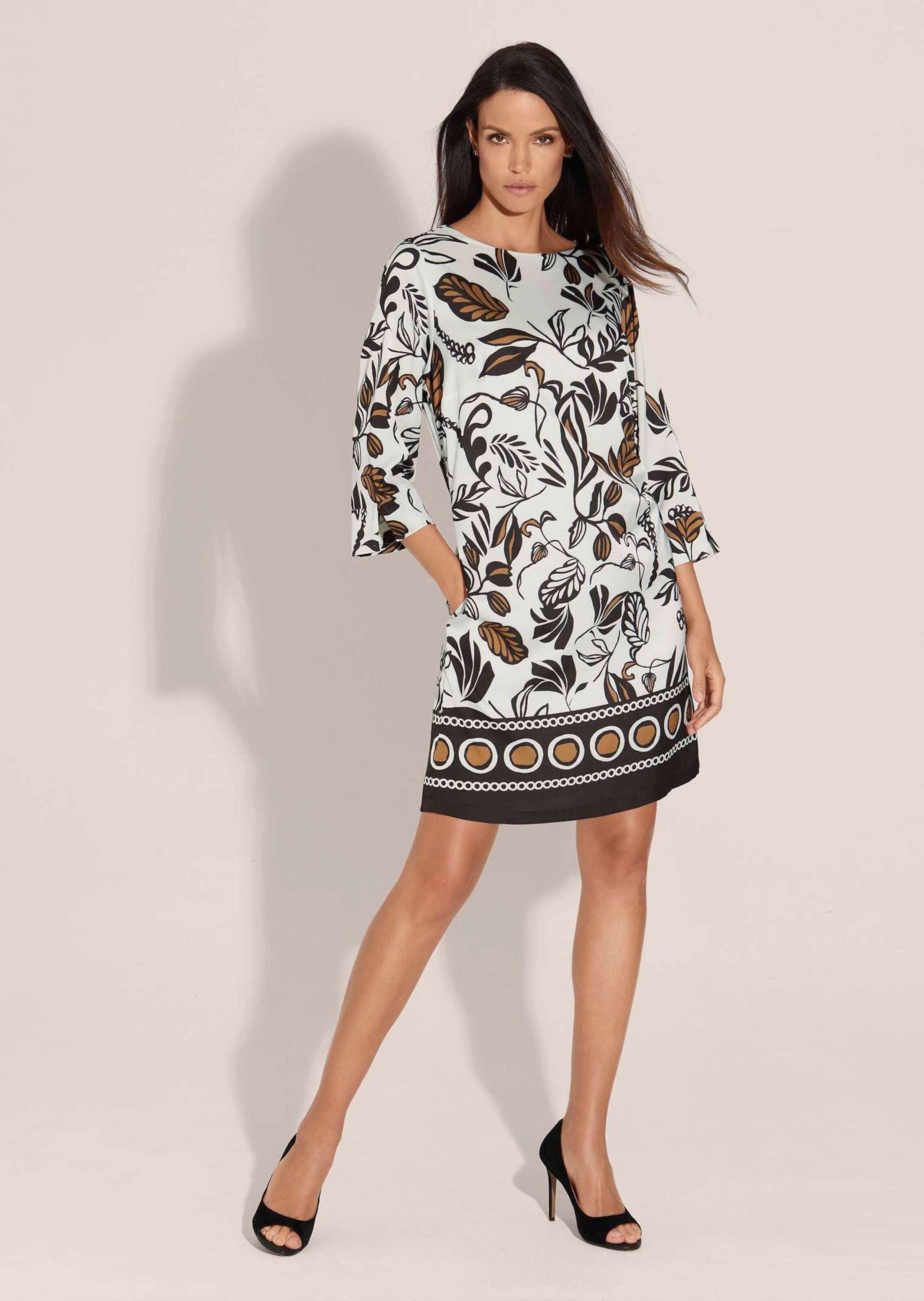 MADELEINE Sommerkleid »Kleid Rundhals-Kleid mit Unikat-Print«