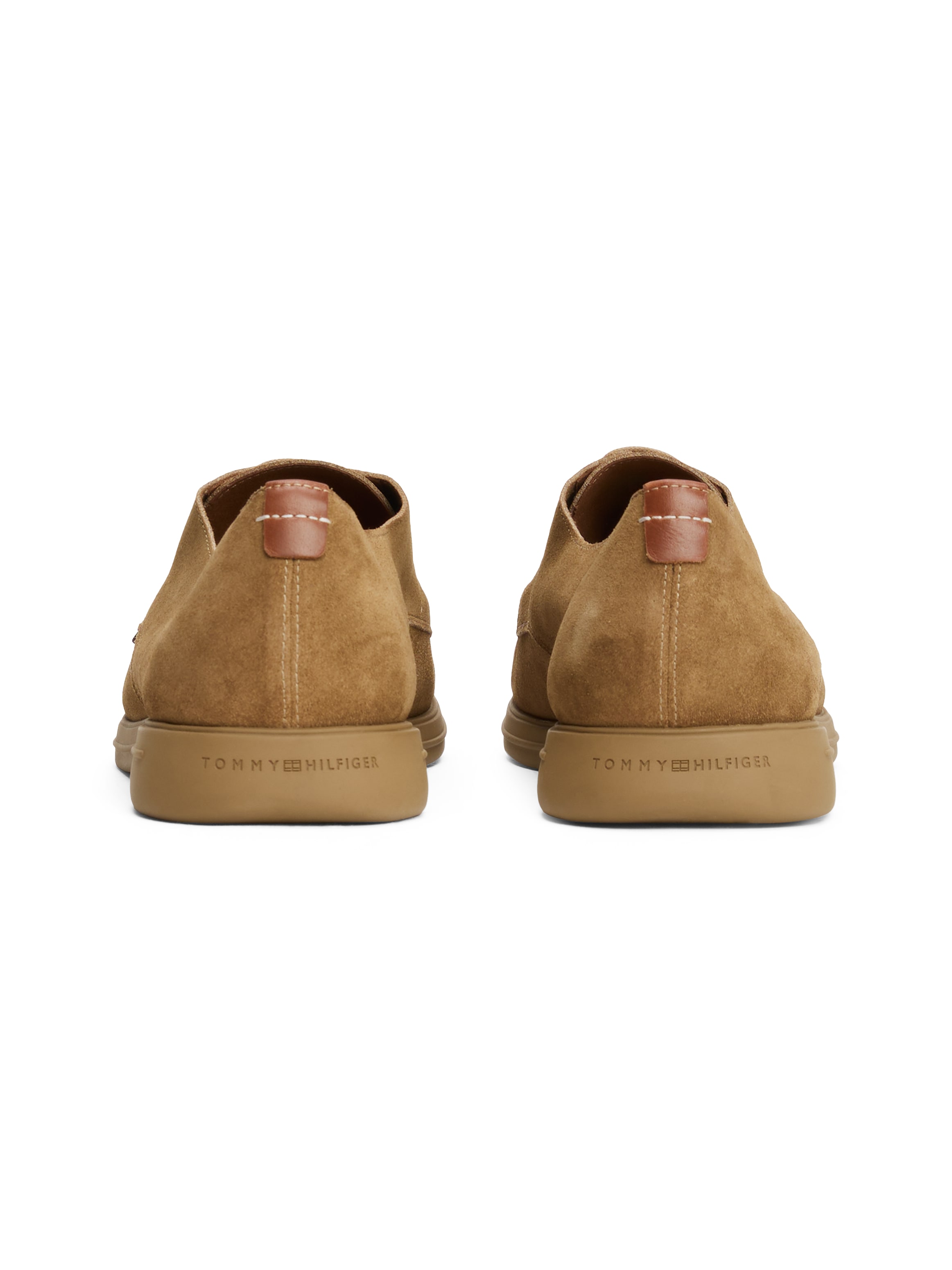 Tommy Hilfiger Schnürschuh »TOMMY HILFIGER SUEDE MOC T DERBY«  , Schnürschuh, Halbschuh, Businesschuh mit Mokassin-Naht