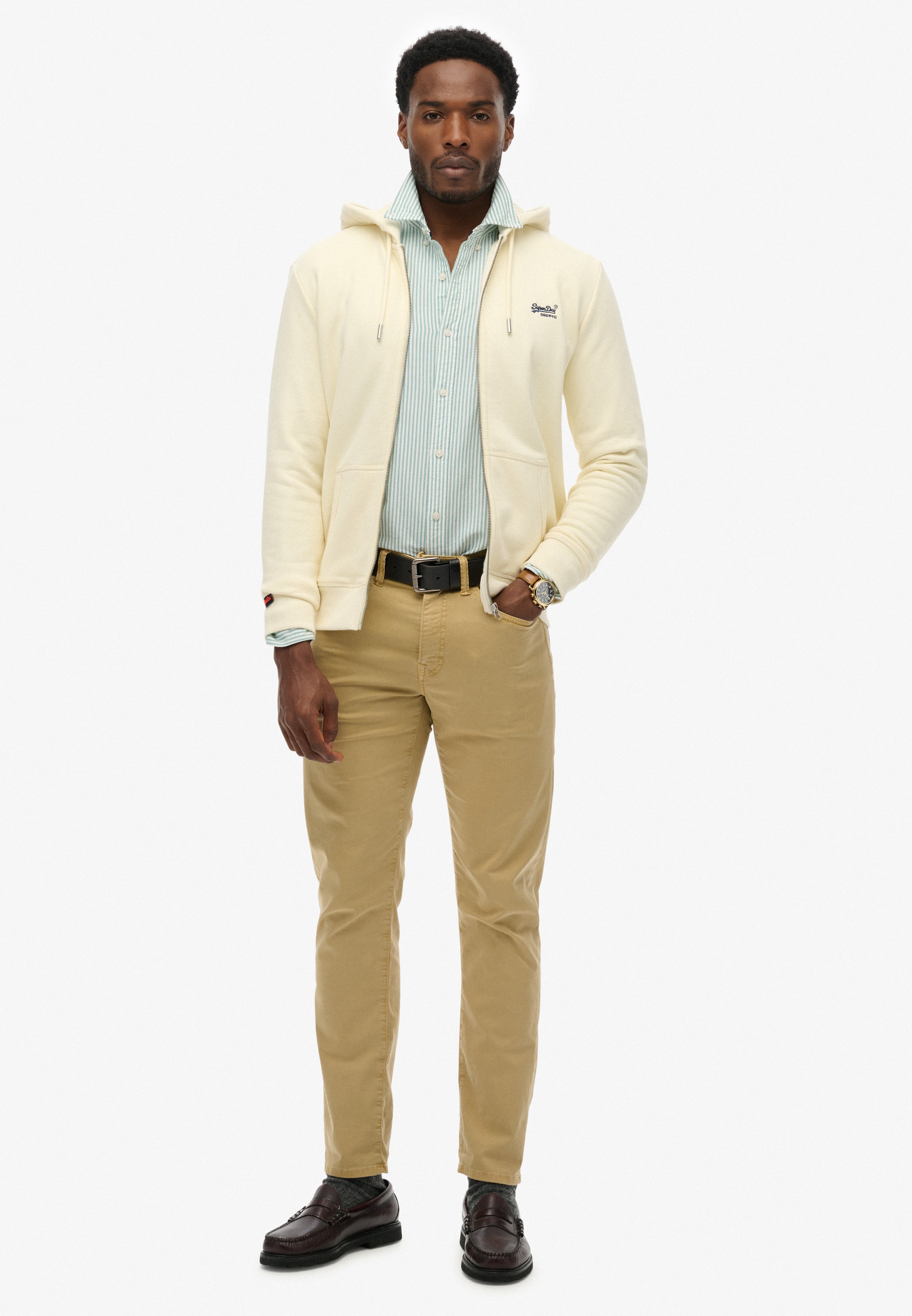 Superdry Kapuzensweatjacke »ESSENTIAL LOGO ZIP HOODIE HB«