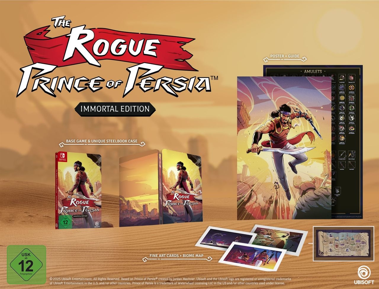 UBISOFT Spielesoftware »The Rogue Prince of Persia - Immortal Edition« Nintendo Switch