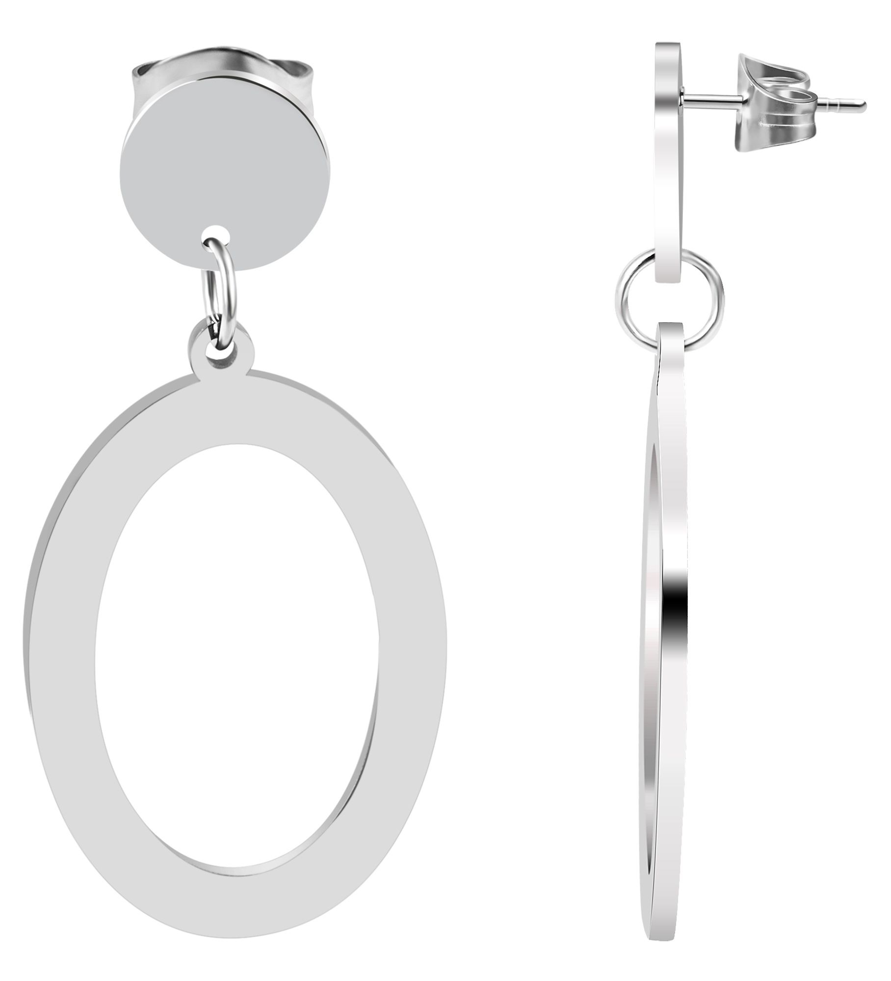 Adelia´s Paar Ohrstecker »Damen Ohrringe ¿ Ohrstecker aus Edelstahl«
