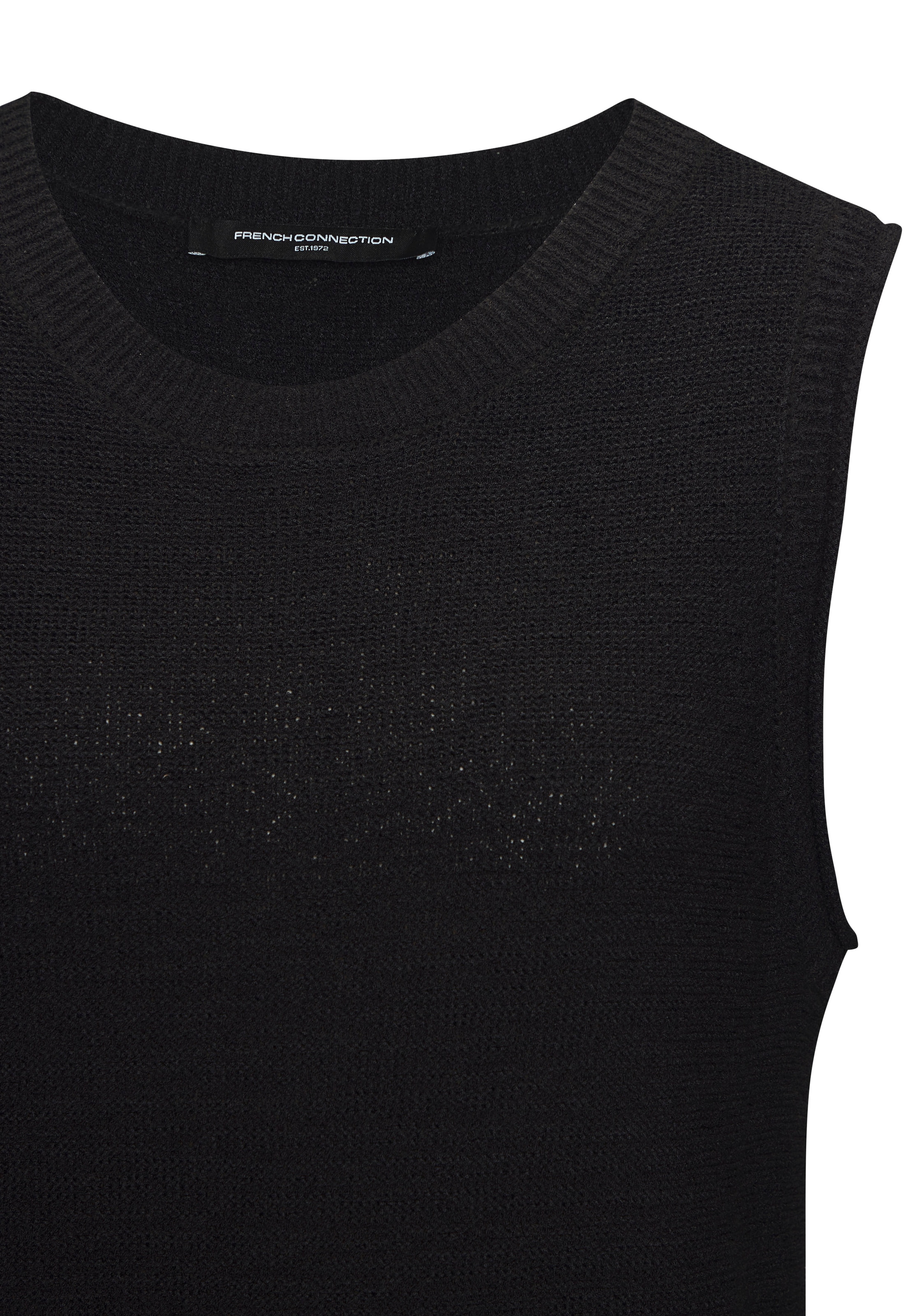 French Connection Stricktop »aus leichtem Bändchengarn« Sommertop, gestricktes Top, leichter Sommerstrick, Basic
