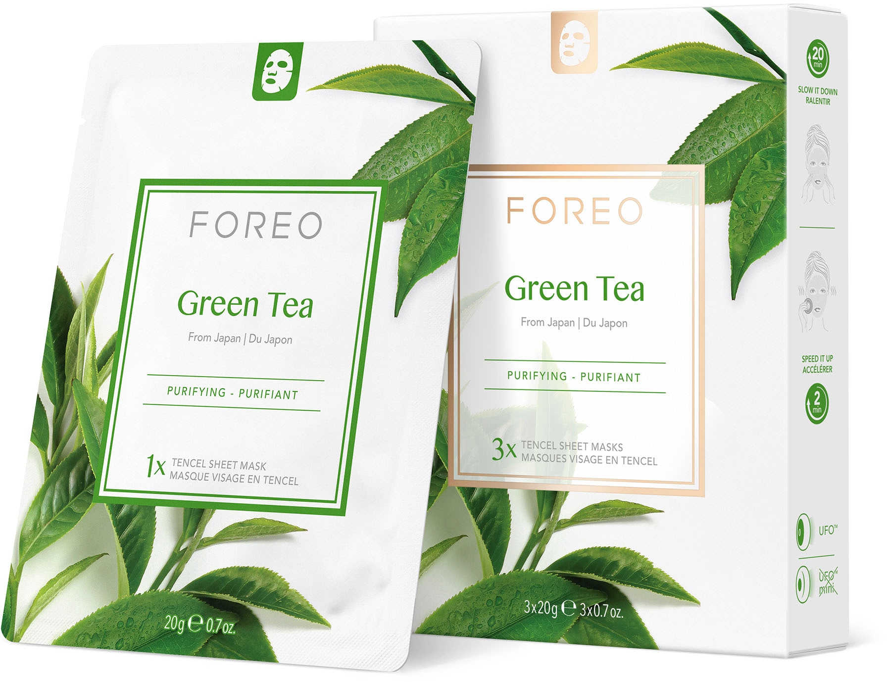Green OTTOversand bei Masks Gesichtsmaske Tea« FOREO Sheet Face Collection »Farm To