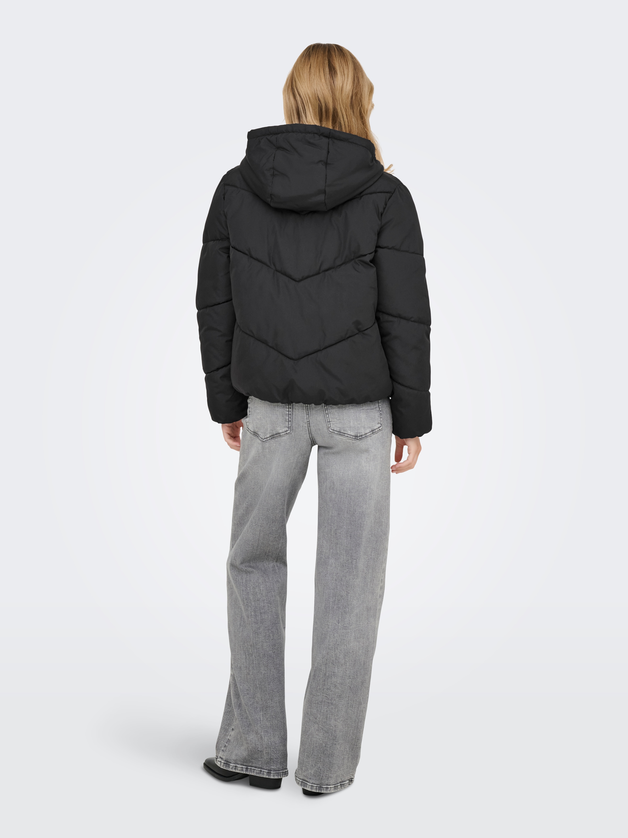 ONLY Steppjacke »ONAGNETE PUFFER HOOD JACKET OTW ZL«, mit Kapuze