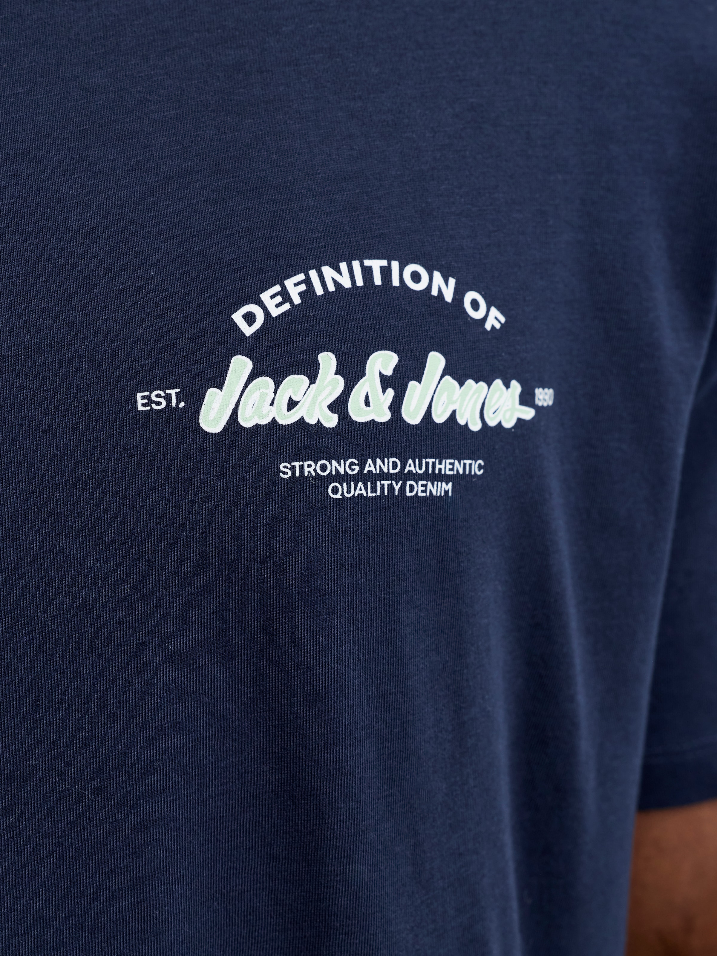 Jack & Jones PlusSize Rundhalsshirt »JJBRANDON TEE SS CREW NECK PLS«