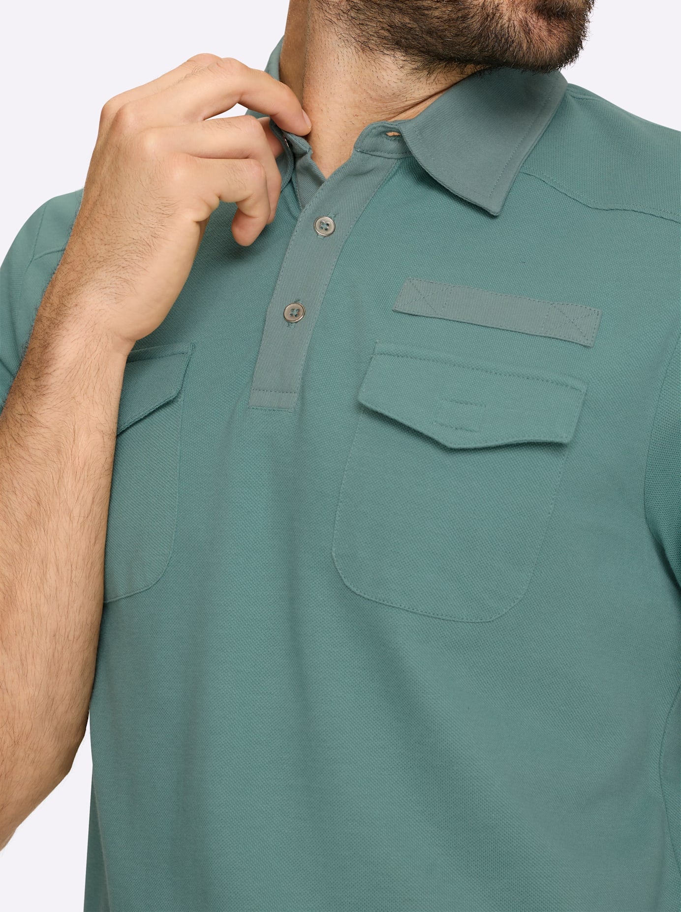 Marco Donati Kurzarmshirt »Kurzarm-Poloshirt« 1 tlg.