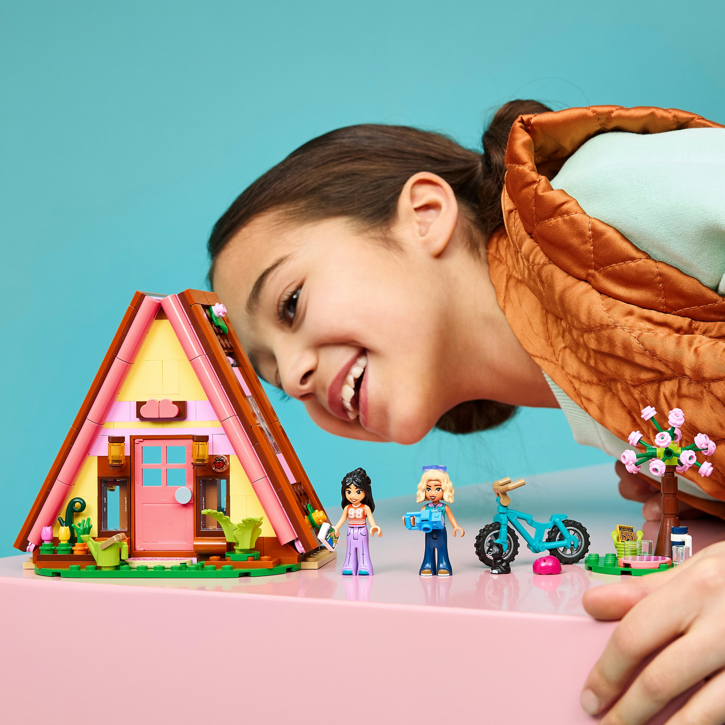 LEGO® Konstruktionsspielsteine »Glampinghütte in freier Natur (42682), LEGO Friends« Made in Europe