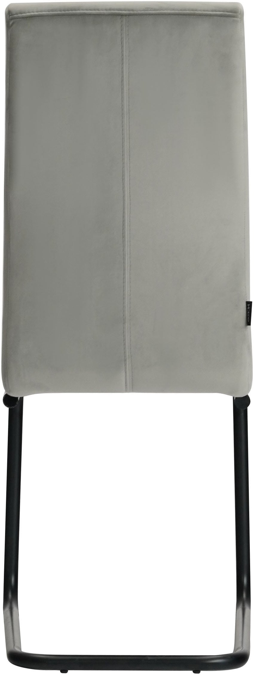 Home affaire Freischwinger »ELBACH, TOPSELLER!, OTTOs Choice«, (Set), 2 St., Samtvelours, TOPSELLER!, Polsterstuhl mit Metallgestell, pflegeleichtem Samtvelours