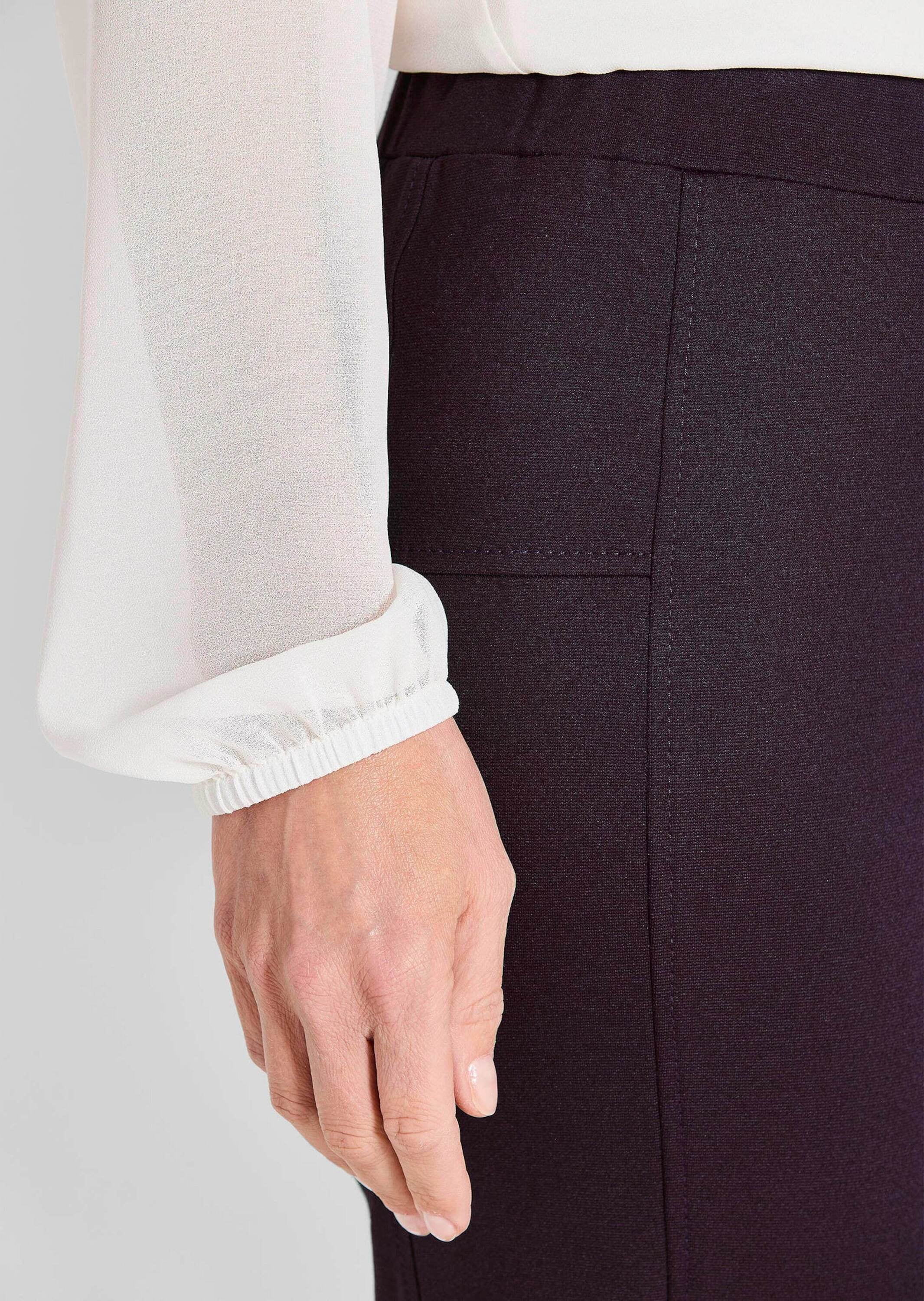 GOLDNER Schlupfhose »Extra schmale Jerseyhose BELLA mit Schlupfbund«