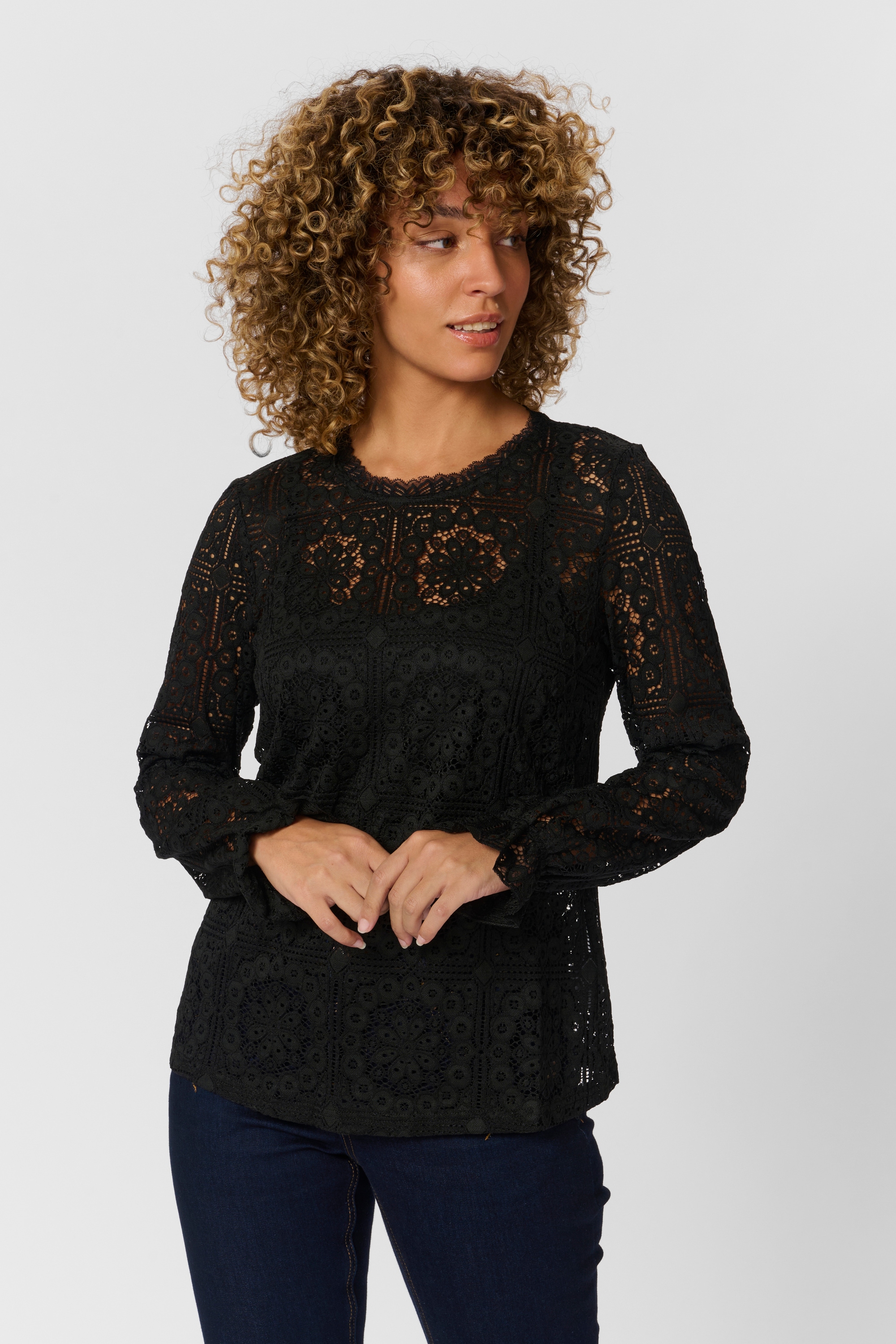 Cream Langarmbluse »Bluse langarm CRTiley«