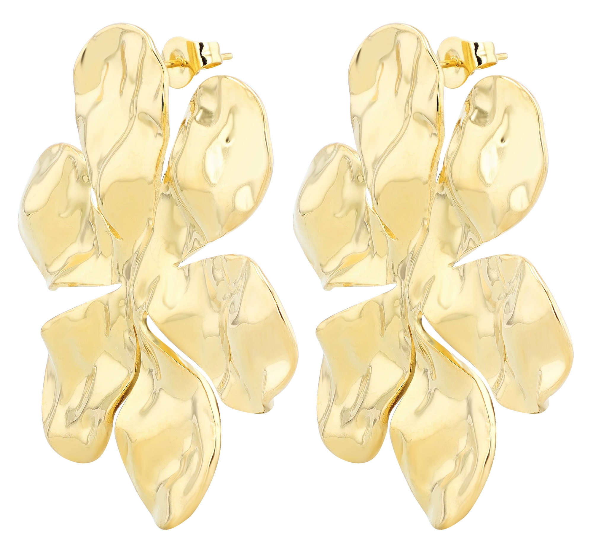 Adelia´s Paar Ohrstecker »Damen Ohrringe ¿ Ohrstecker Blume aus Edelstahl«