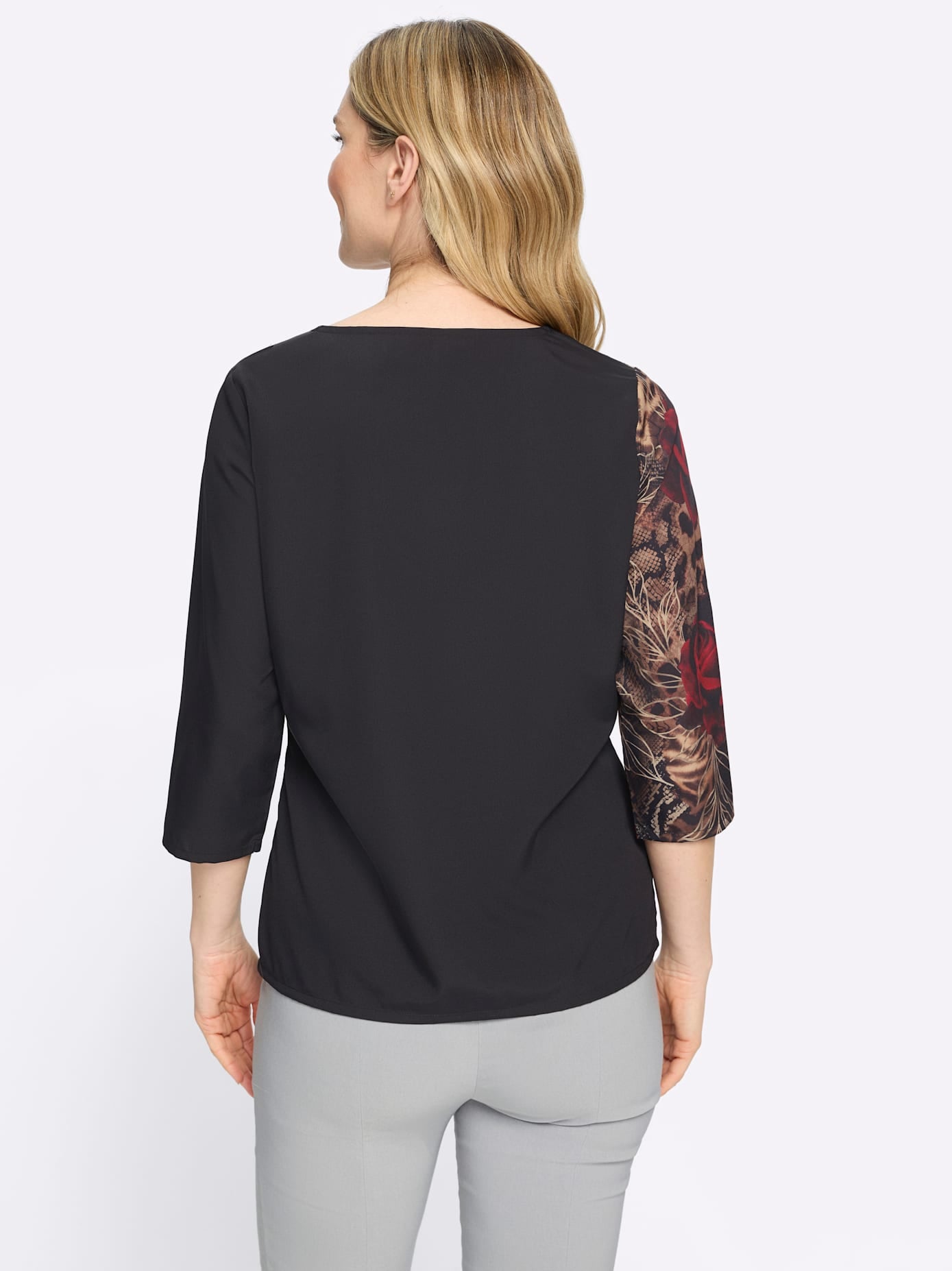 Classic Basics Druckbluse