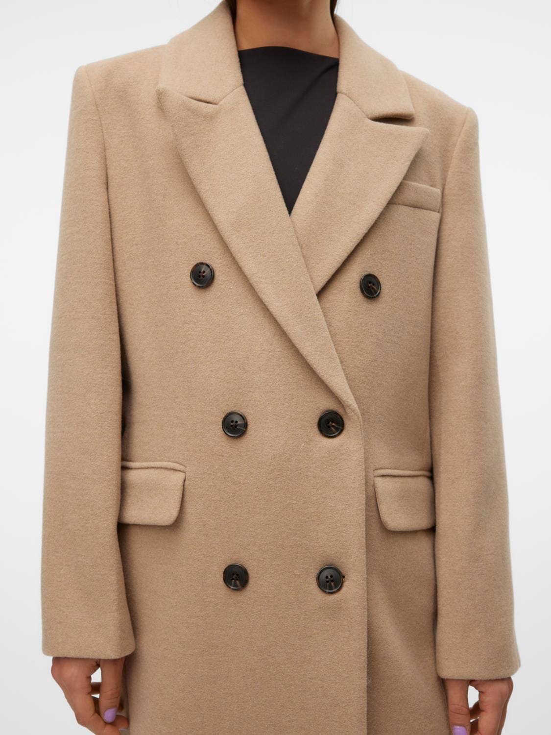 Vero Moda Langmantel »VMEDENSIA LONG WOOL COAT GA«