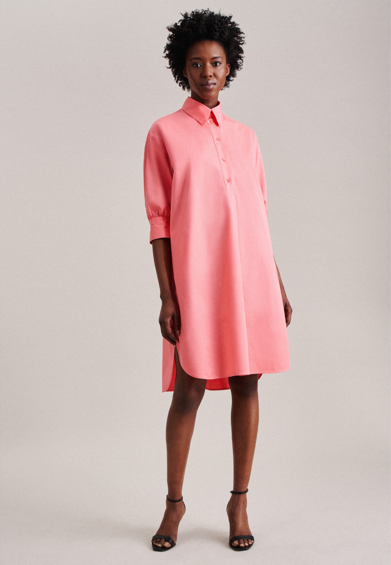 OTTO Uni Kragen Sommerkleid Rose«, kaufen im 3/4-Arm Shop »Schwarze Online seidensticker