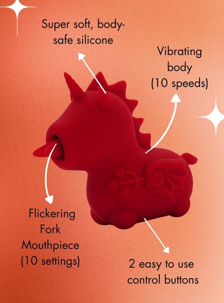 You2Toys Vibrator »Auflegevibrator Blaze Diablo«