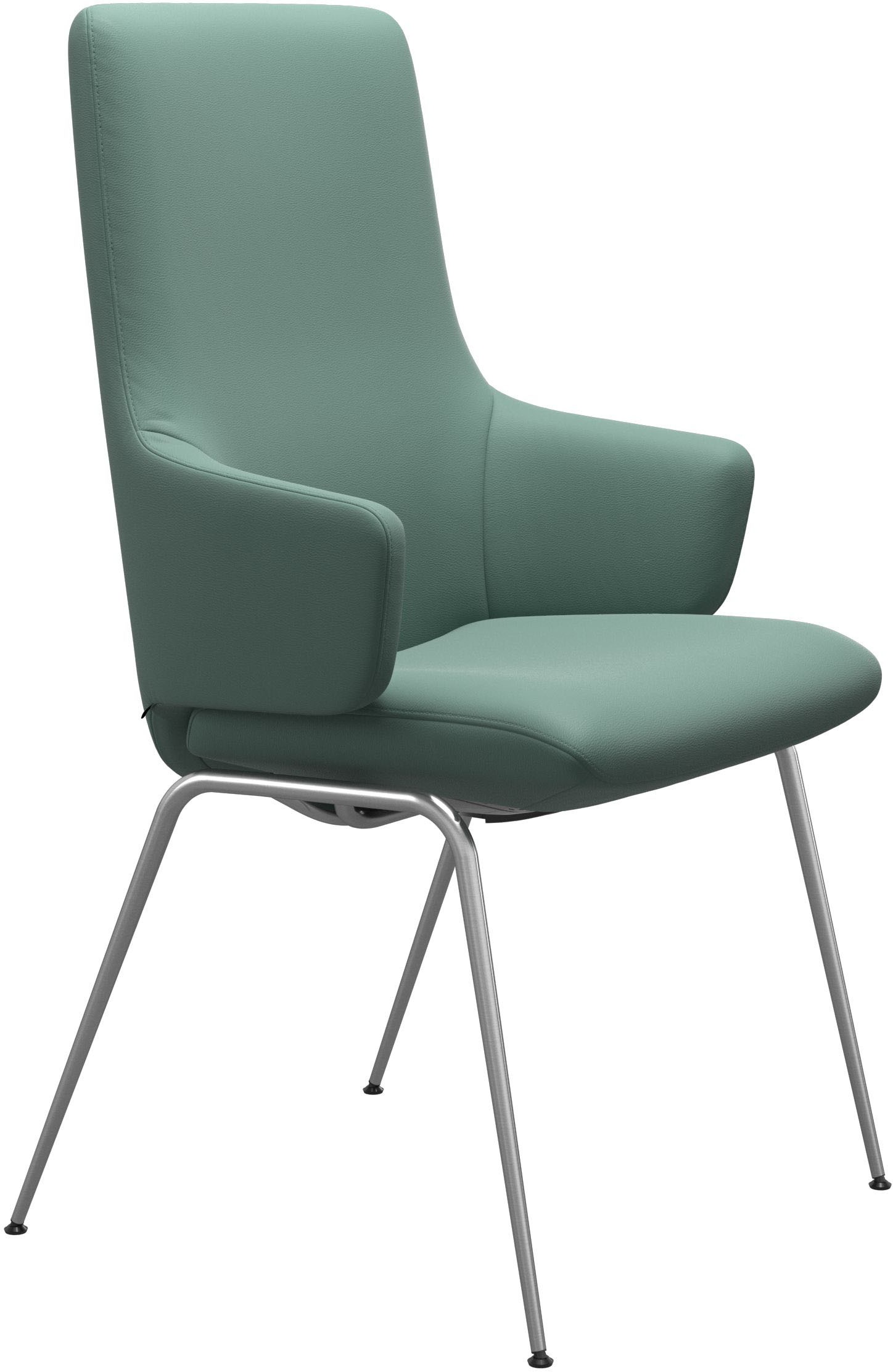 Stressless® Polsterstuhl »Laurel«, Leder PALOMA, High Back mit Armlehne, Größe L, mit Beinen aus Stahl in Chrom