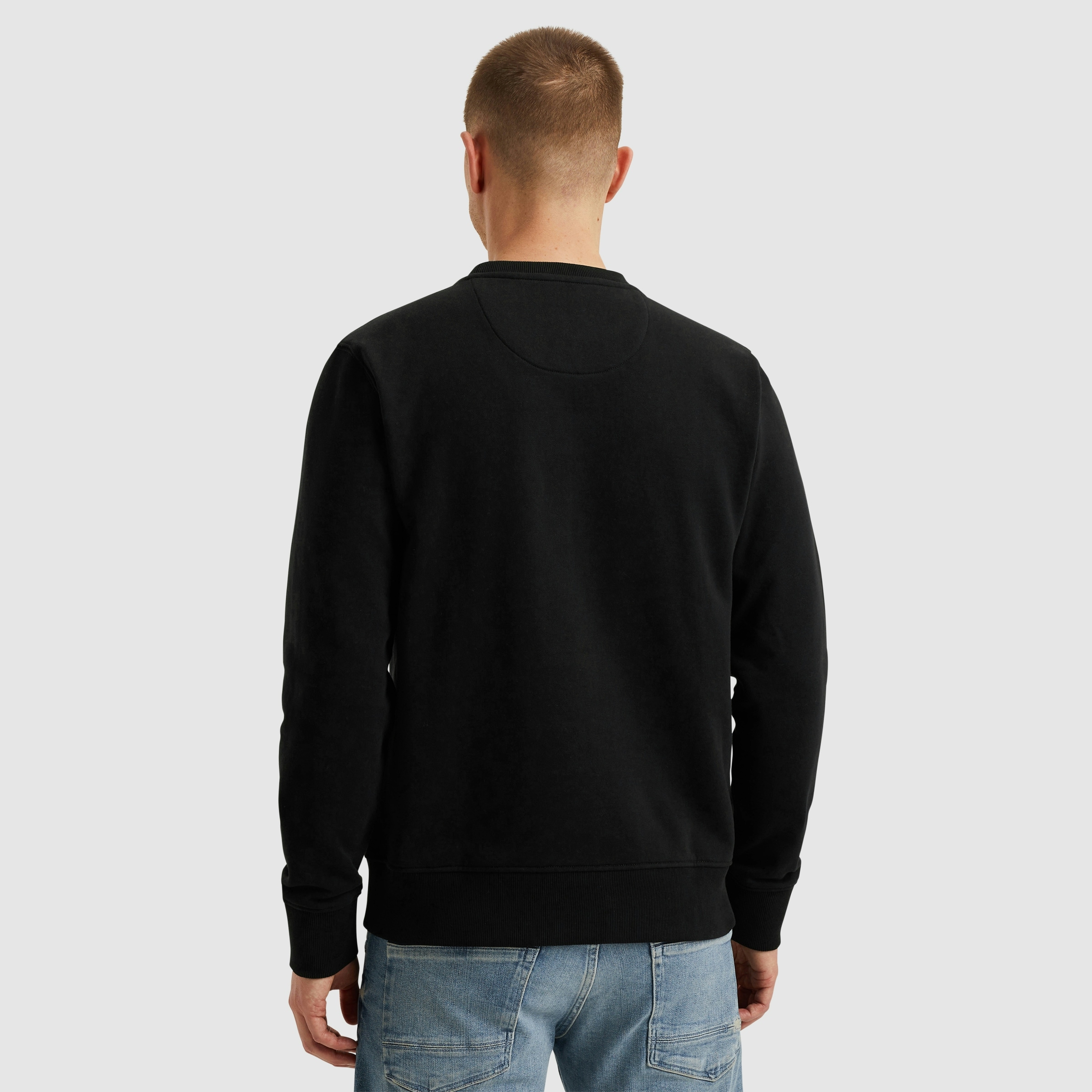 PME LEGEND Sweatshirt »Crewneck soft terry with logo«, mit Logo Stickerei