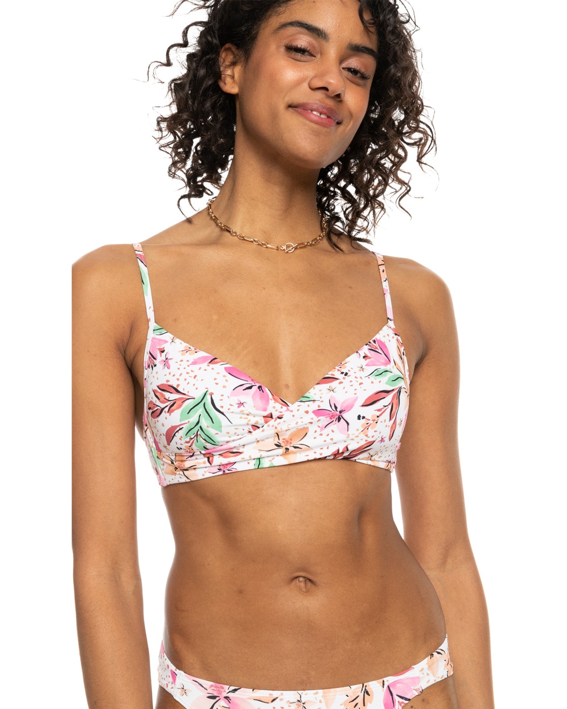 Roxy Bandeau-Bikini-Top »Printed Beach Classics«