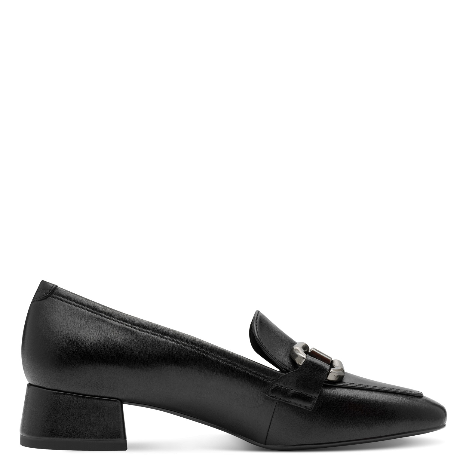 Tamaris Pumps, Blockabsatz, Slipper, Businessschuh mit Zierriegel, Schmuckelement