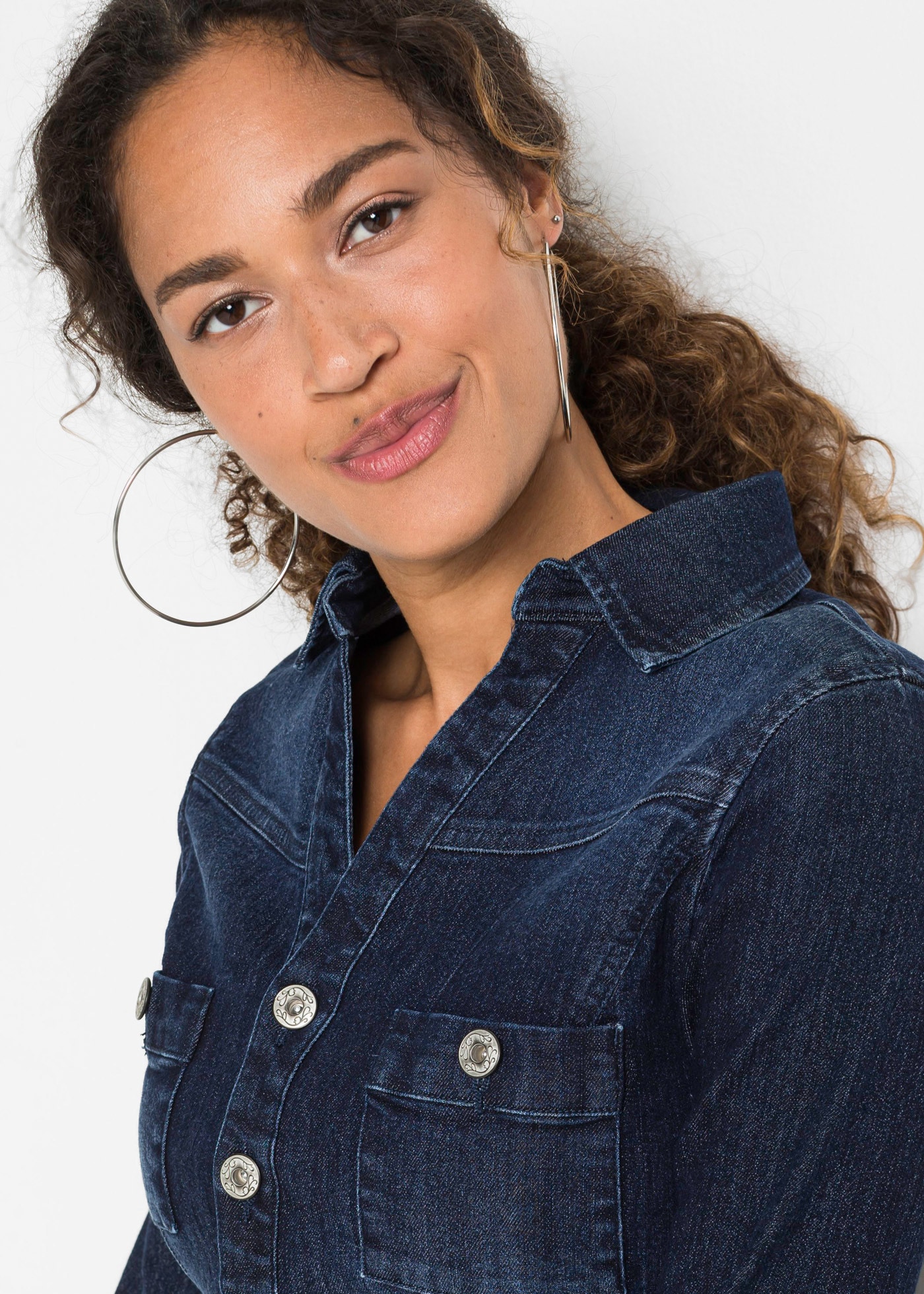 bonprix Jeanskleid